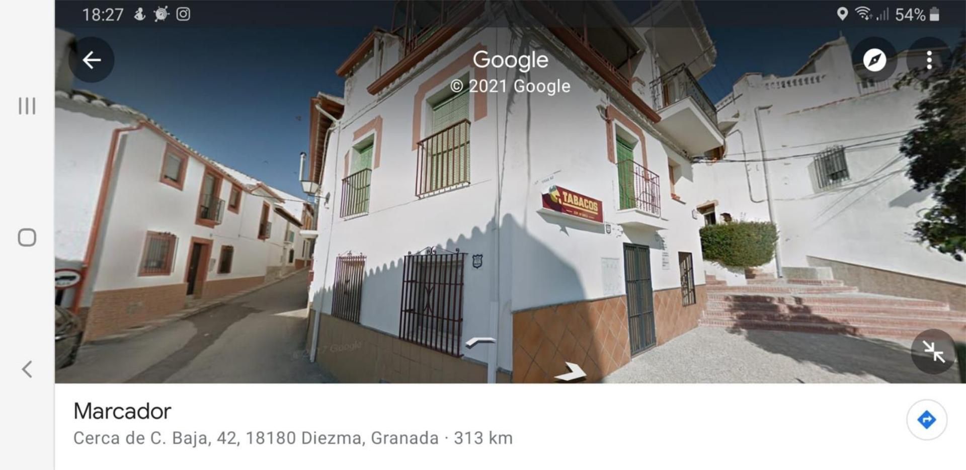 Vista exterior de Casa adosada en venda en Diezma amb Parquet, Terrassa i Traster
