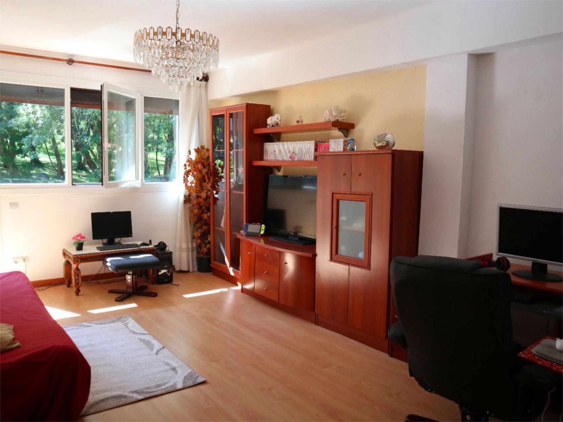 Sala de estar de Piso en venta en Donostia - San Sebastián  con Calefacción, Terraza y Amueblado