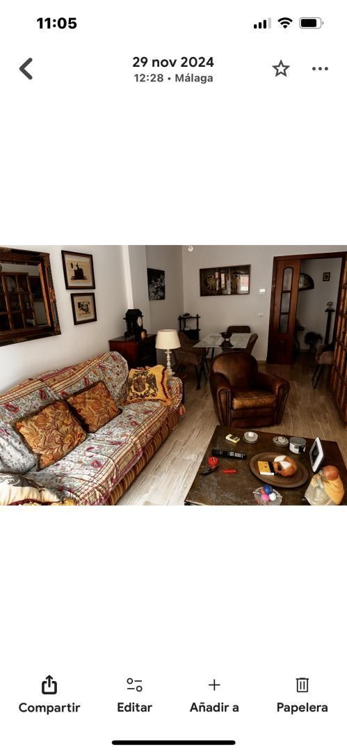 Sala d'estar de Pis per a compartir en Málaga Capital amb Aire condicionat, Calefacció i Terrassa