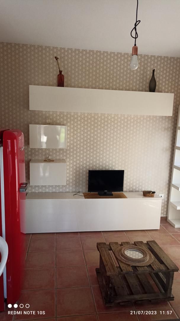 Cuina de Apartament de lloguer en Algeciras amb Balcó