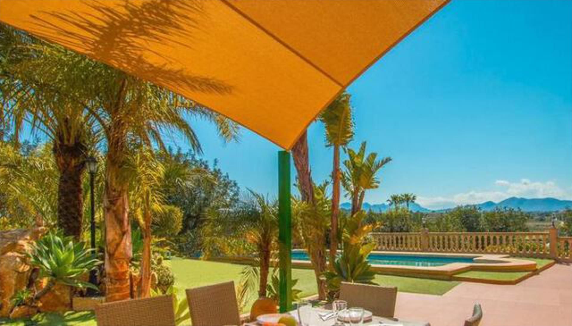 Garden of Single-family semi-detached to rent in Calpe / Calp  with Private garden, Terrace and Storage room
