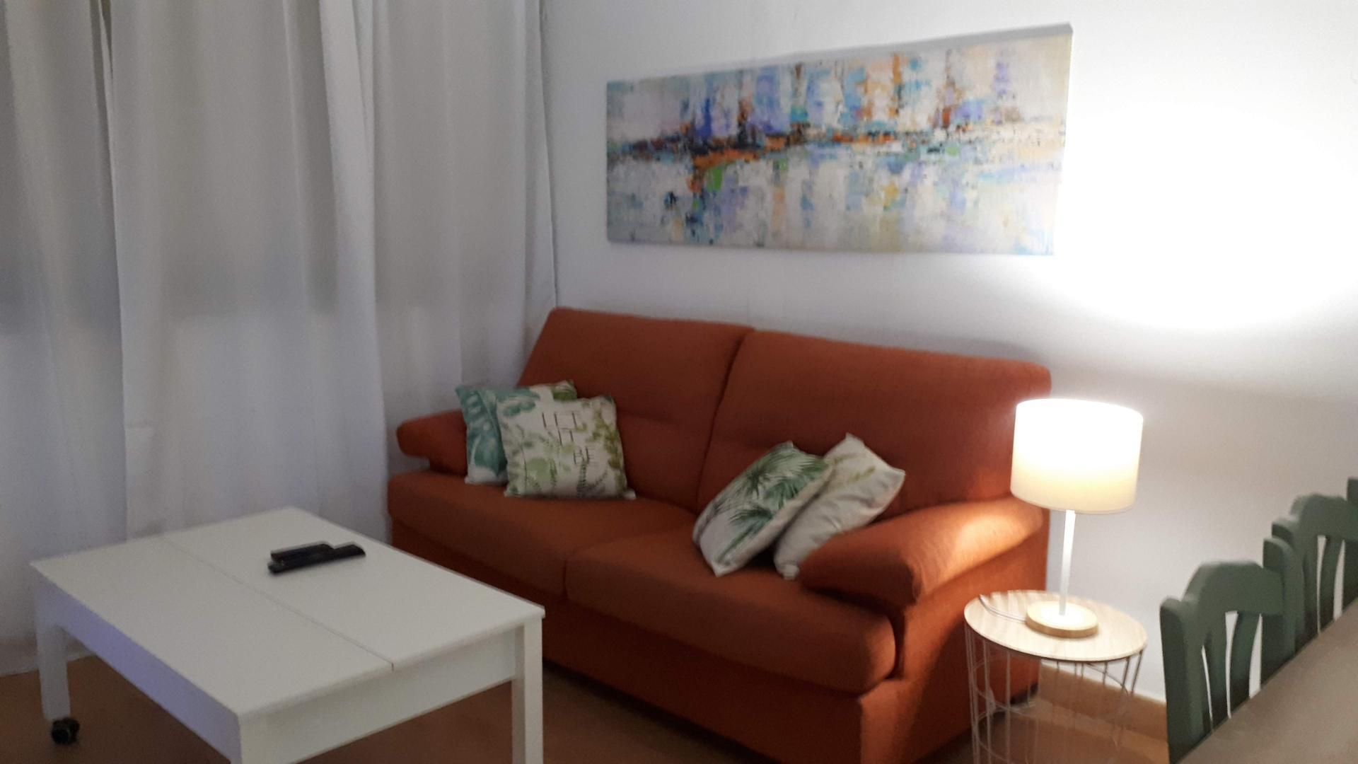 Sala d'estar de Pis de lloguer en Jimena de la Frontera