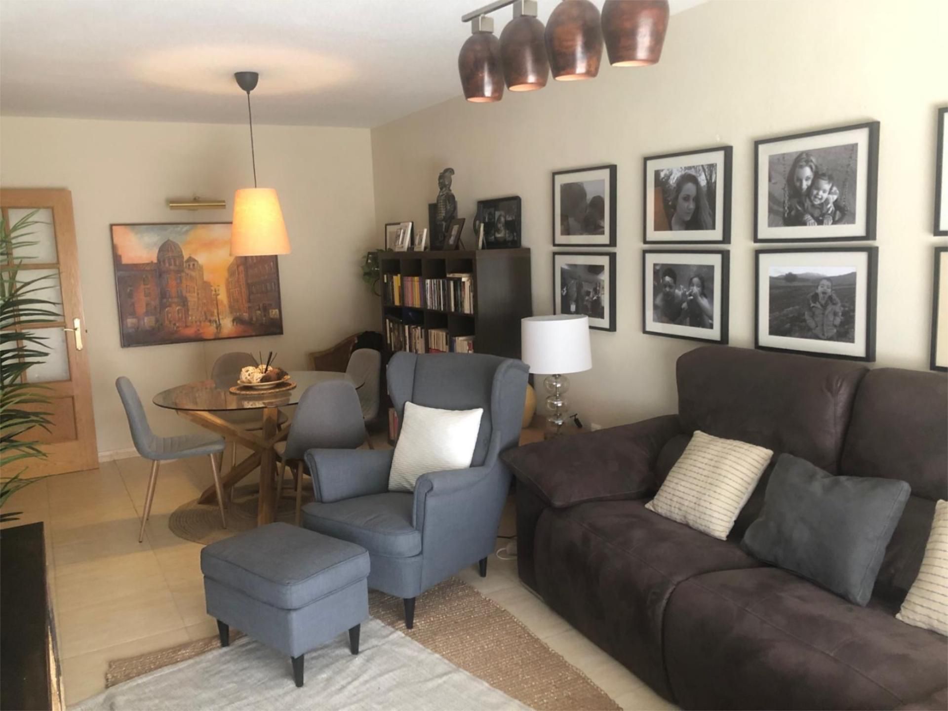 Living room of Flat for sale in Lorca  with Air Conditioner and Balcony