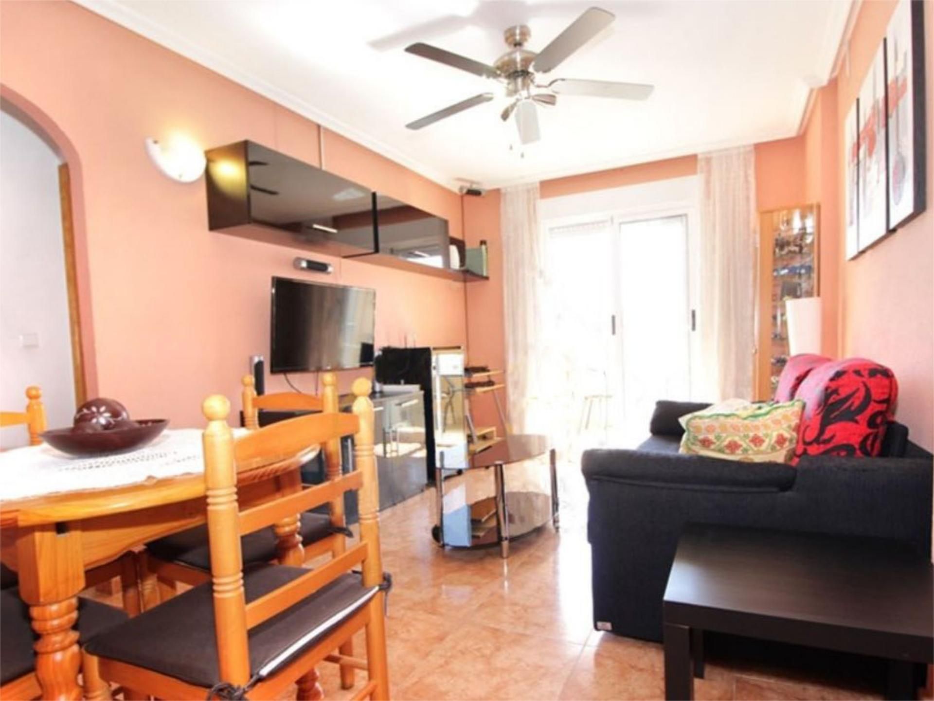 Living room of Flat for sale in Torrevieja  with Terrace, Swimming Pool and Balcony