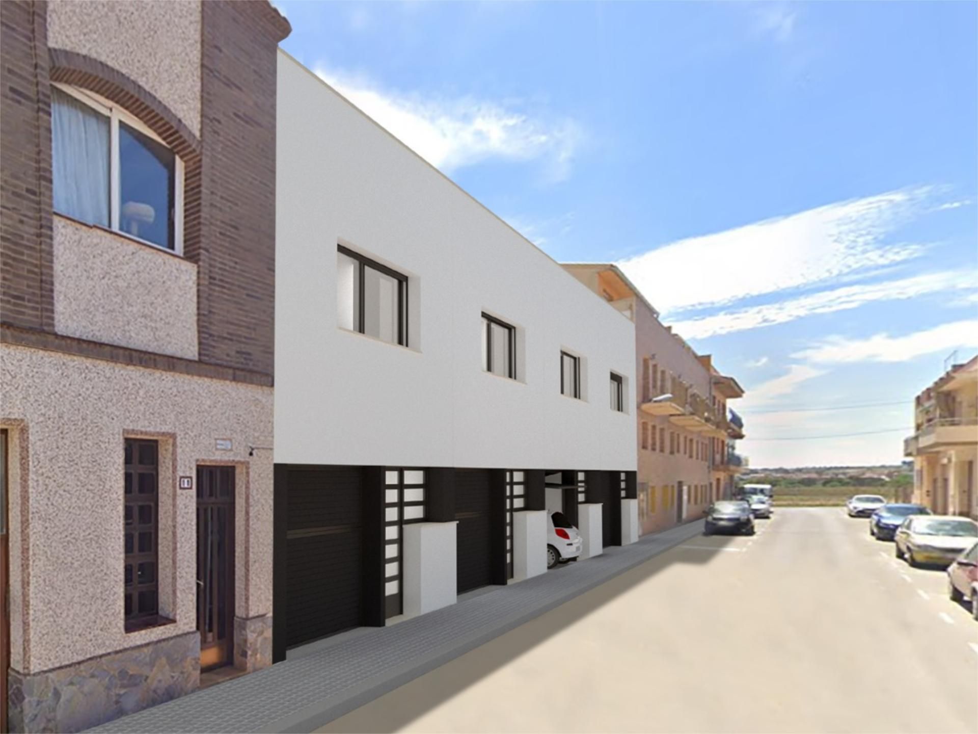 Vista exterior de Casa adosada en venda en El Pla del Penedès amb Aire condicionat, Calefacció i Jardí privat