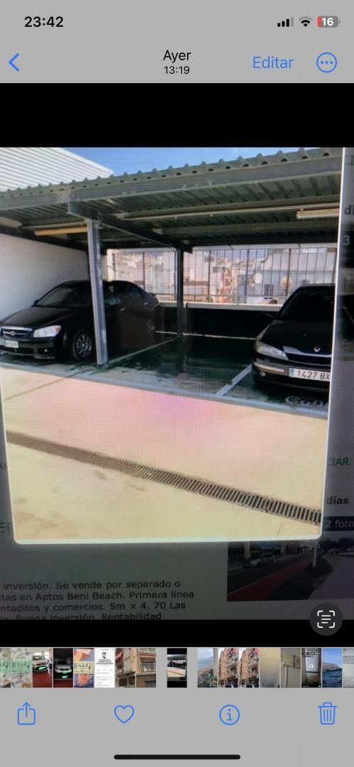 Parking of Garage for sale in Benidorm