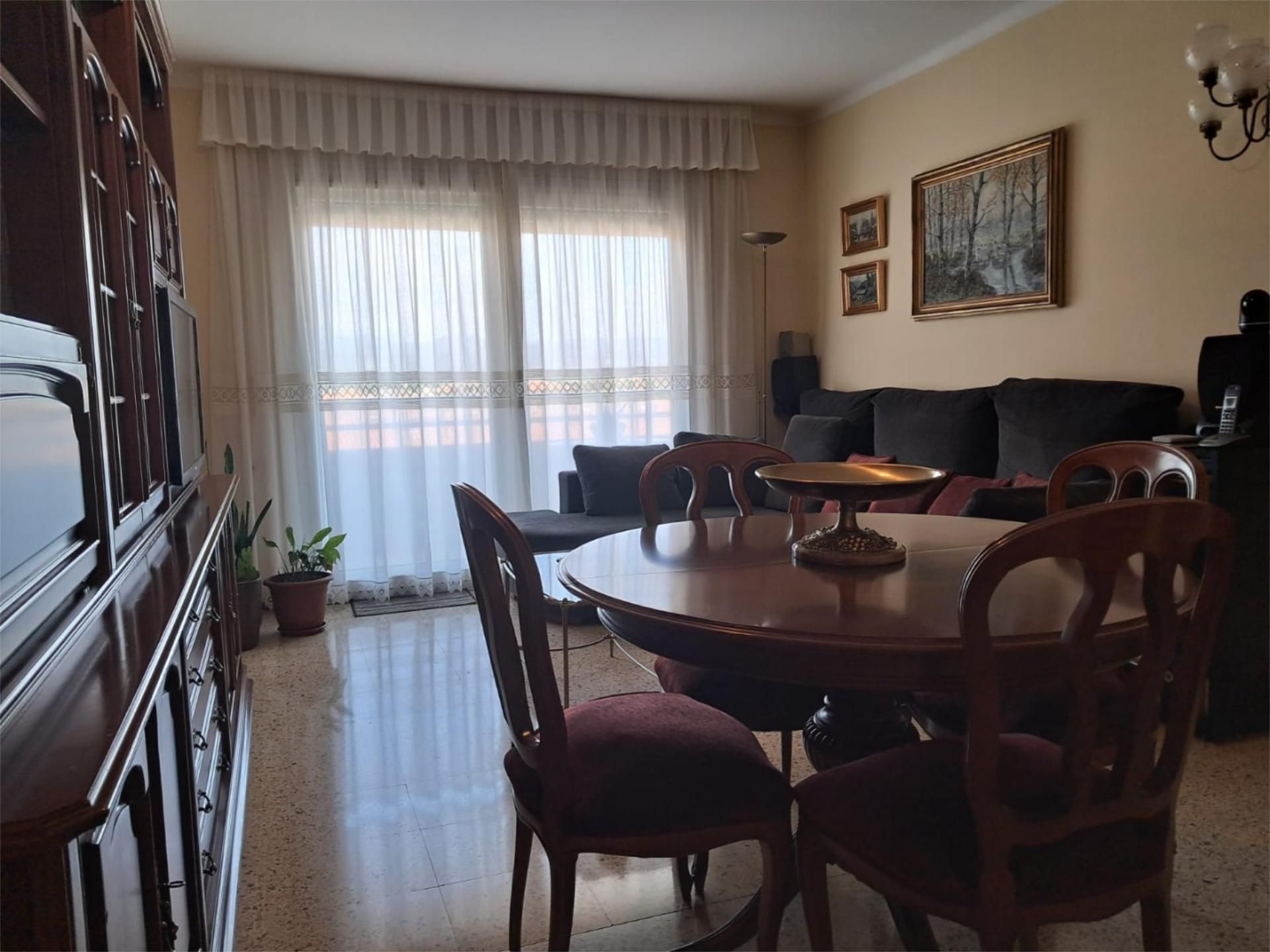 Living room of Flat for sale in Vic  with Heating, Parquet flooring and Terrace