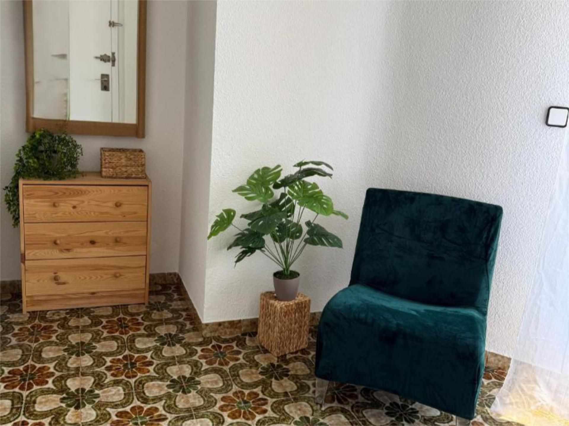 Sala d'estar de Pis de lloguer en Elche / Elx amb Terrassa, Moblat i Balcó