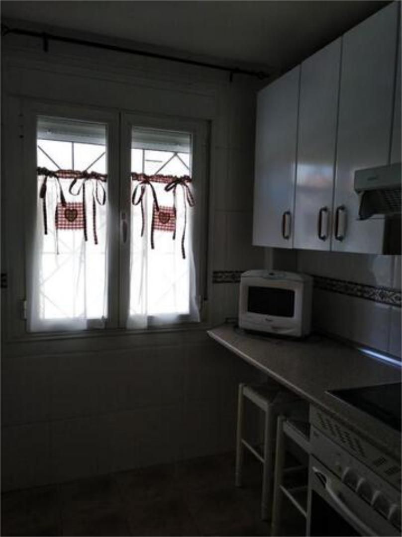 Kitchen of Flat to rent in  Toledo Capital  with Heating and Furnished