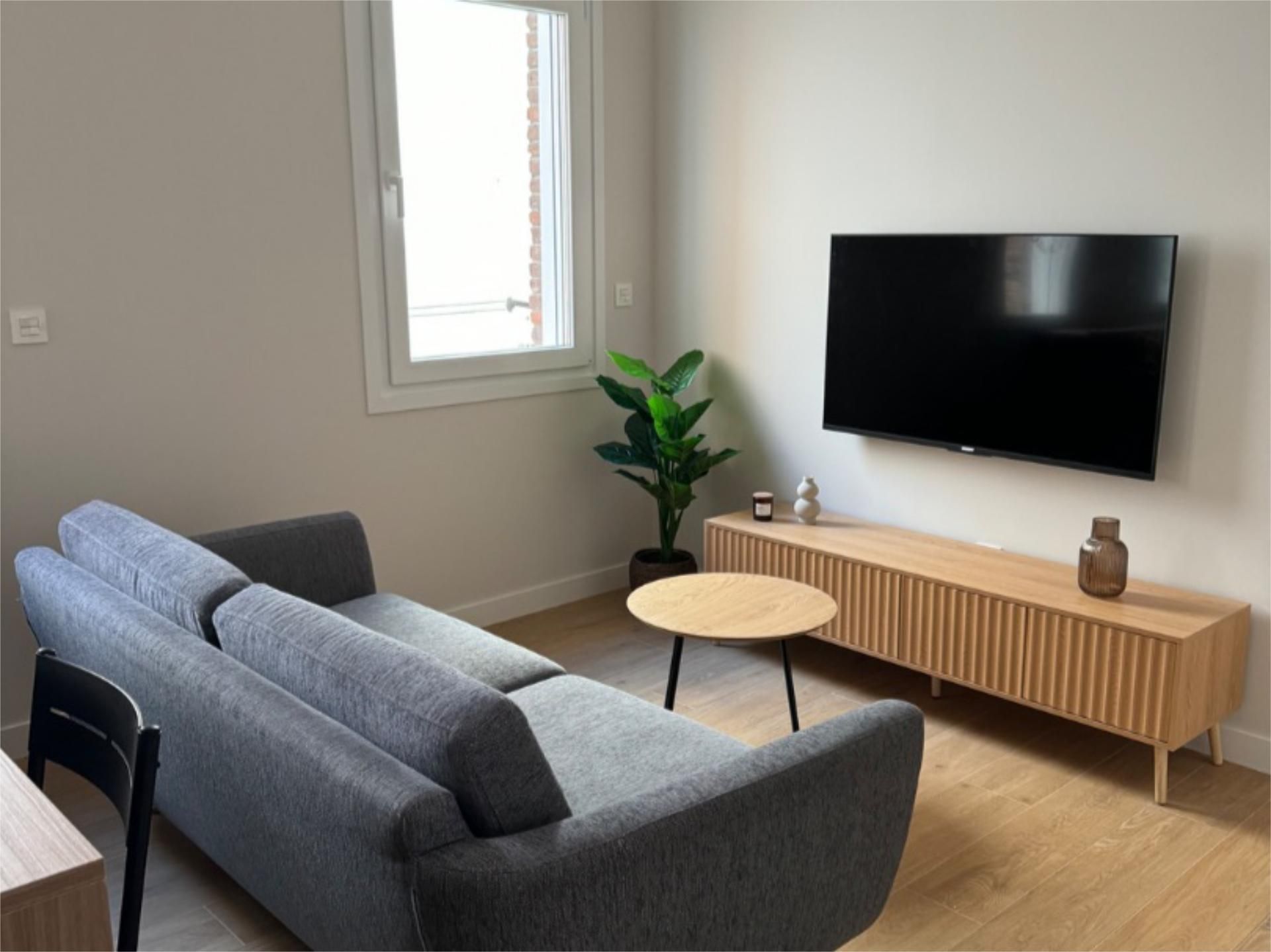 Living room of Flat to share in León Capital   with Heating and Furnished