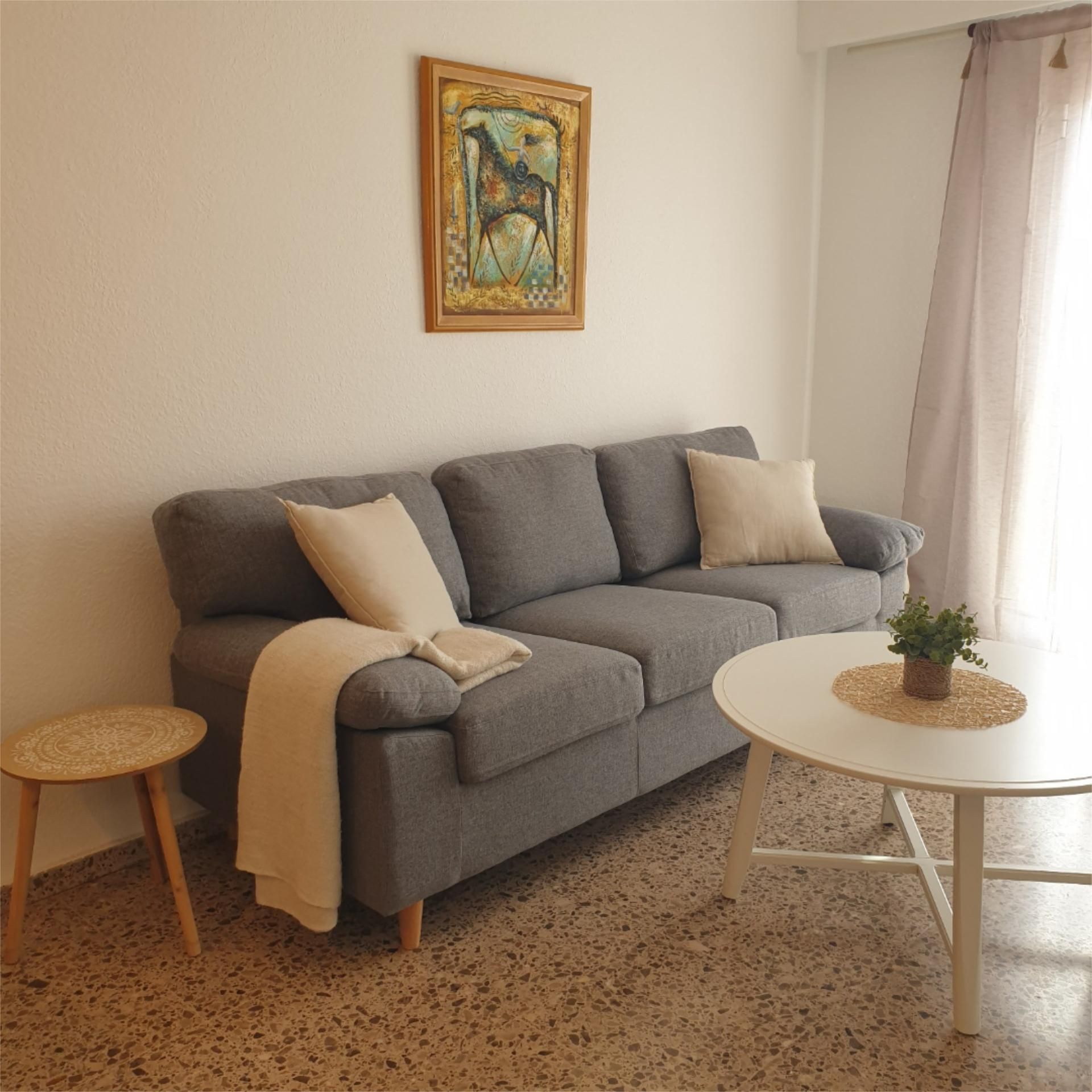 Living room of Flat to rent in Sax  with Storage room and Furnished