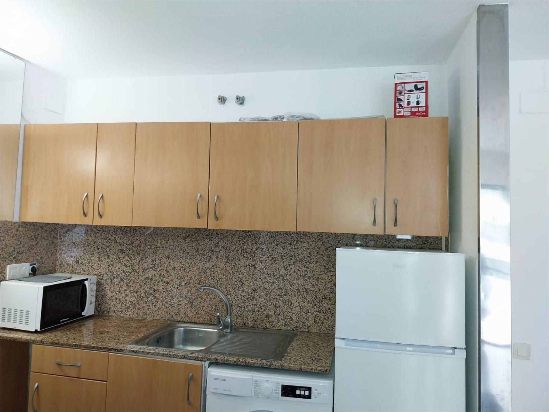 Kitchen of Flat to rent in Salou  with Air Conditioner, Heating and Terrace