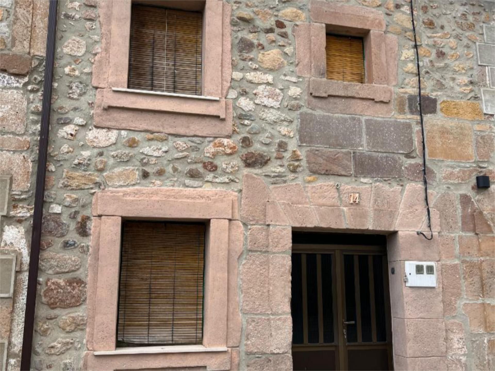 Exterior view of Single-family semi-detached for sale in Barbadillo del Mercado  with Heating, Private garden and Storage room