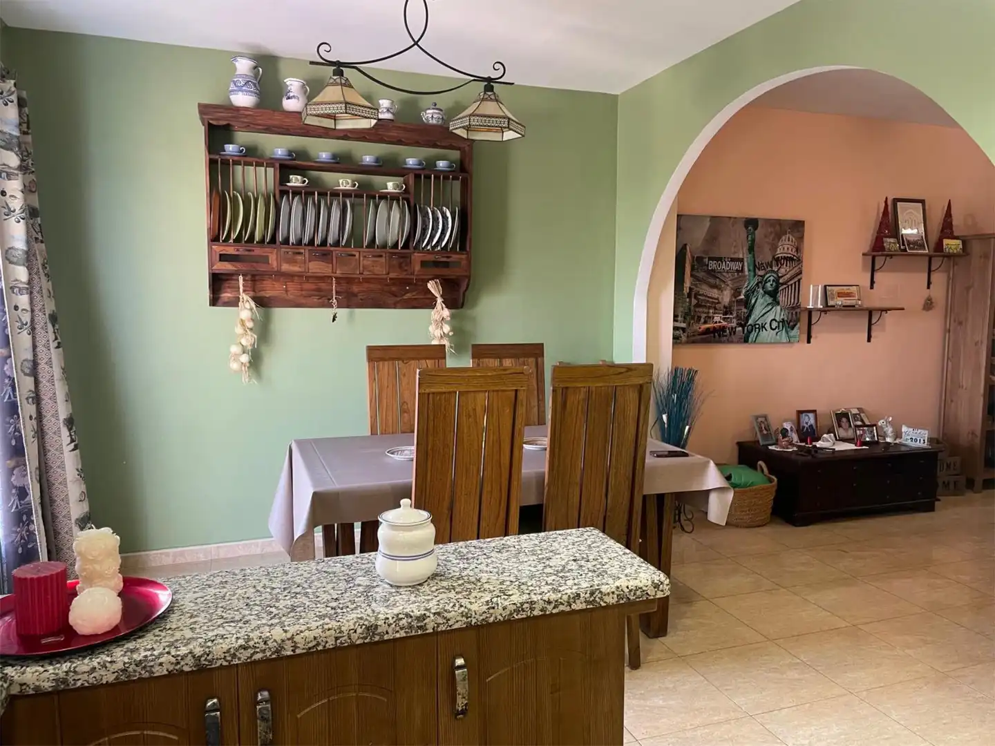 Detached homes for sale in Camino de San Pedro de Mérida, 95, San Pedro de Mérida Dining room of Detached homes for sale in San Pedro de Mérida with Air Conditioner, Private garden and Parquet flooring