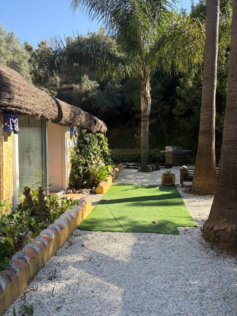 Jardí de Casa o xalet de lloguer en Monda amb Aire condicionat, Calefacció i Jardí privat