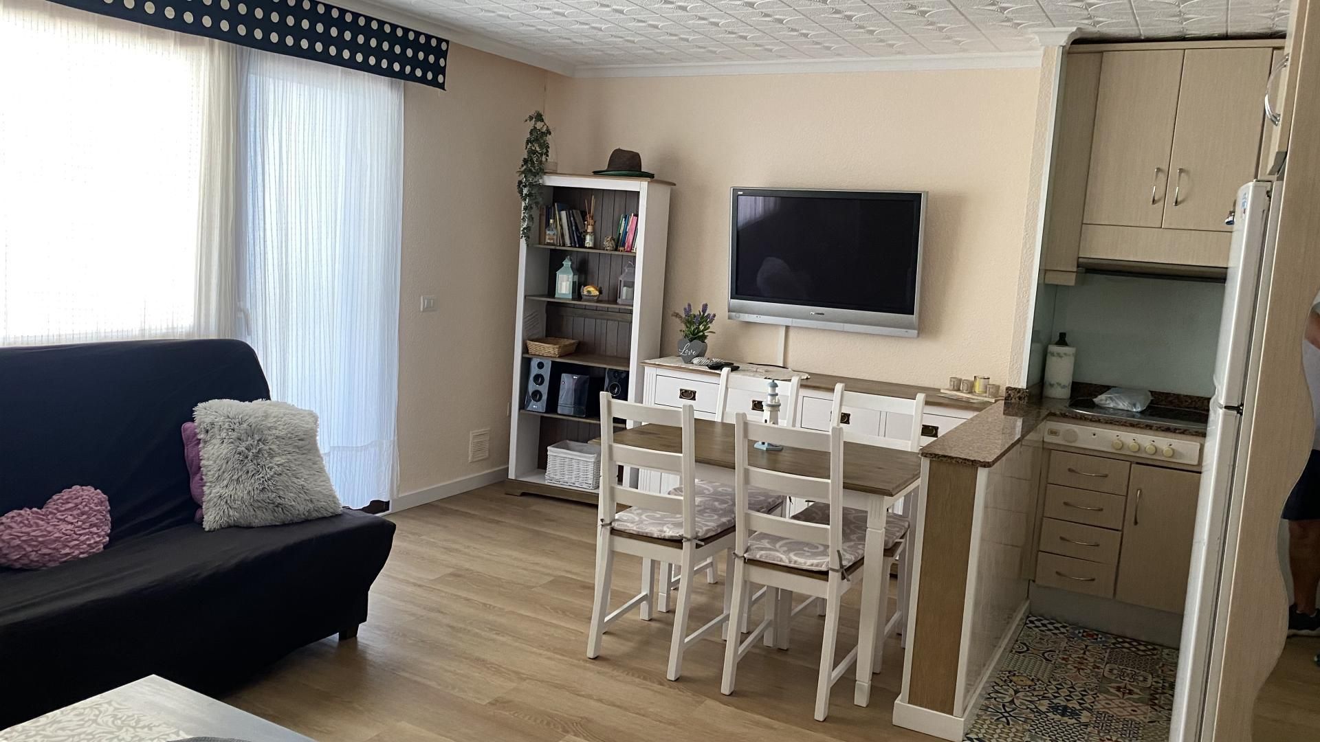 Living room of Apartment to rent in Vinaròs  with Air Conditioner, Terrace and Swimming Pool