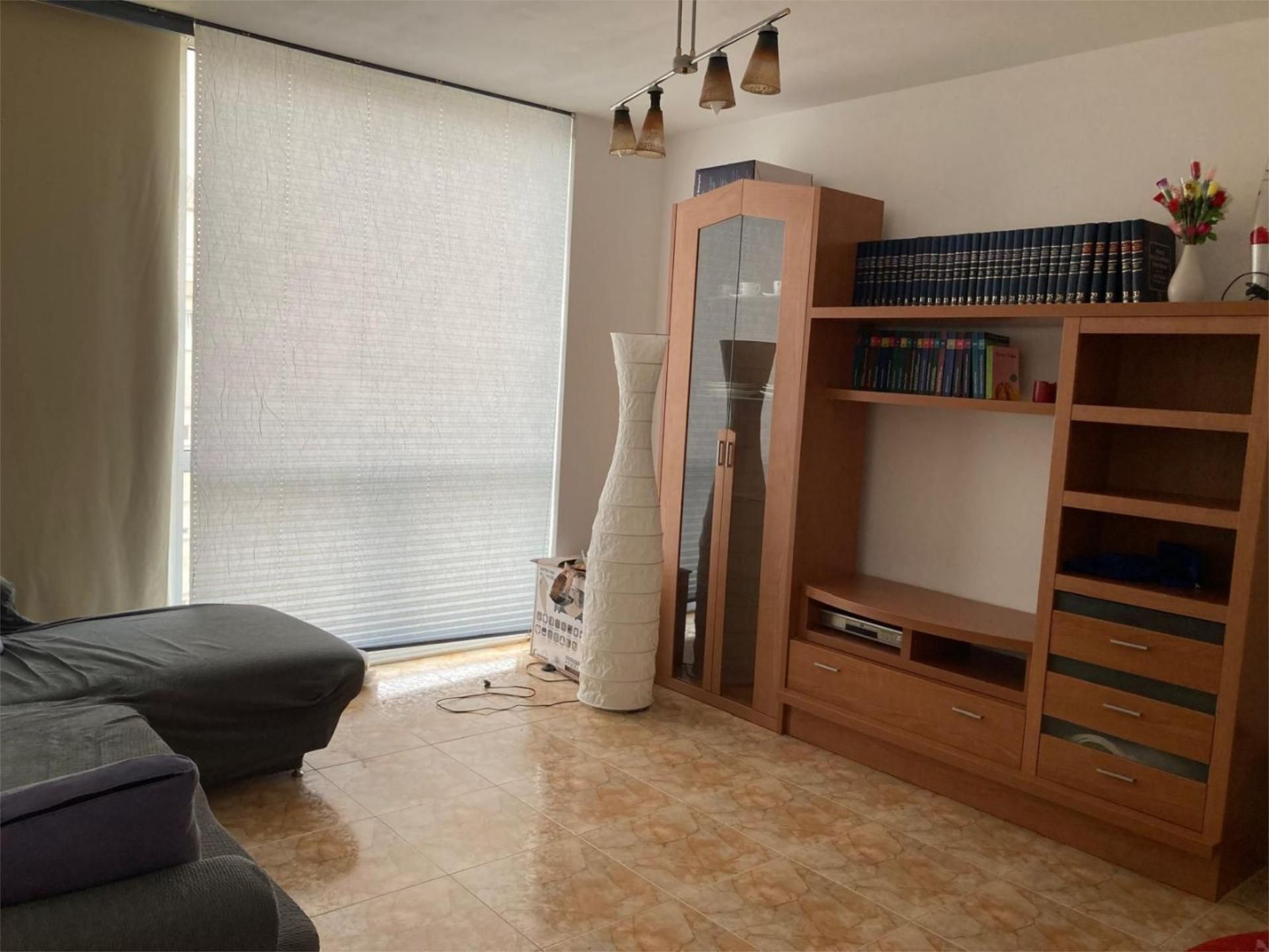 Living room of Flat to rent in Lugo Capital  with Heating, Parquet flooring and Furnished