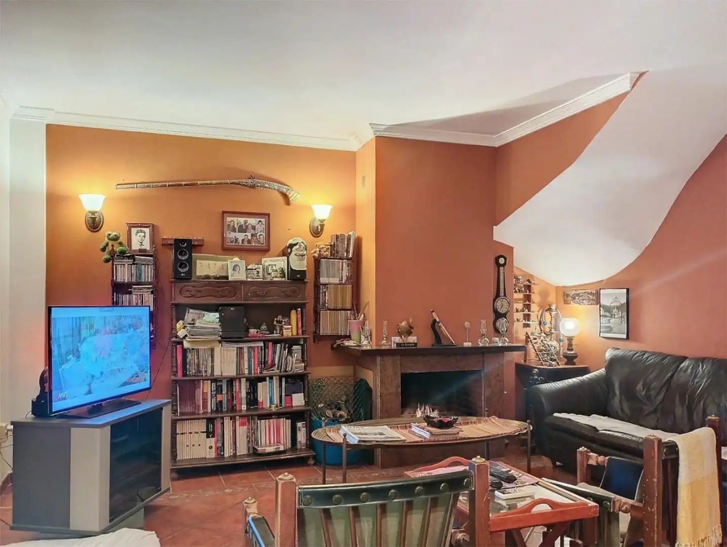 Casa adosada en venta en Urbanización la Sierrezuela, 1, Campo de Mijas Sala de estar de Casa adosada en venta en Mijas con Aire acondicionado, Terraza y Balcón