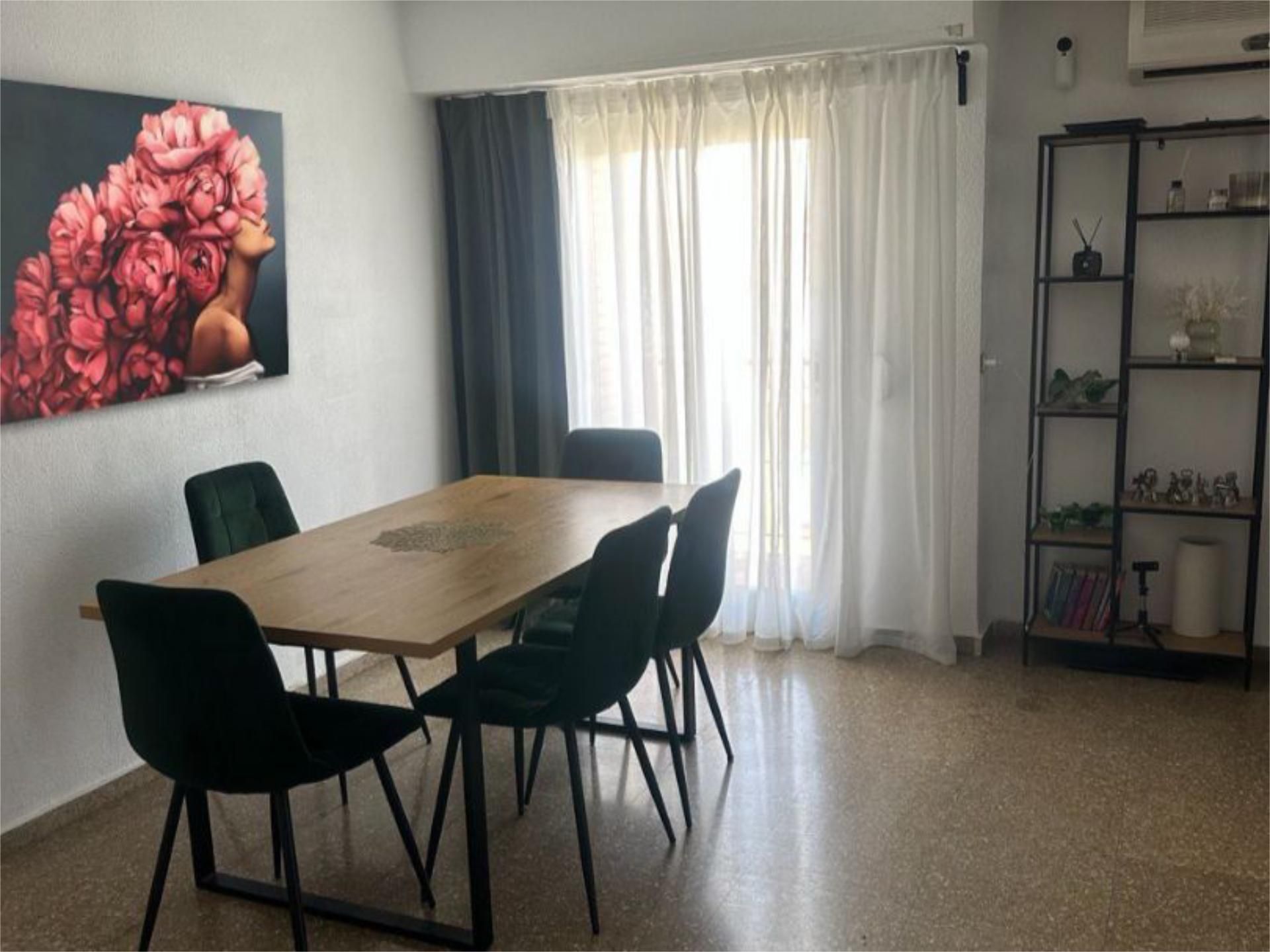Dining room of Flat for sale in Paterna  with Air Conditioner, Heating and Furnished