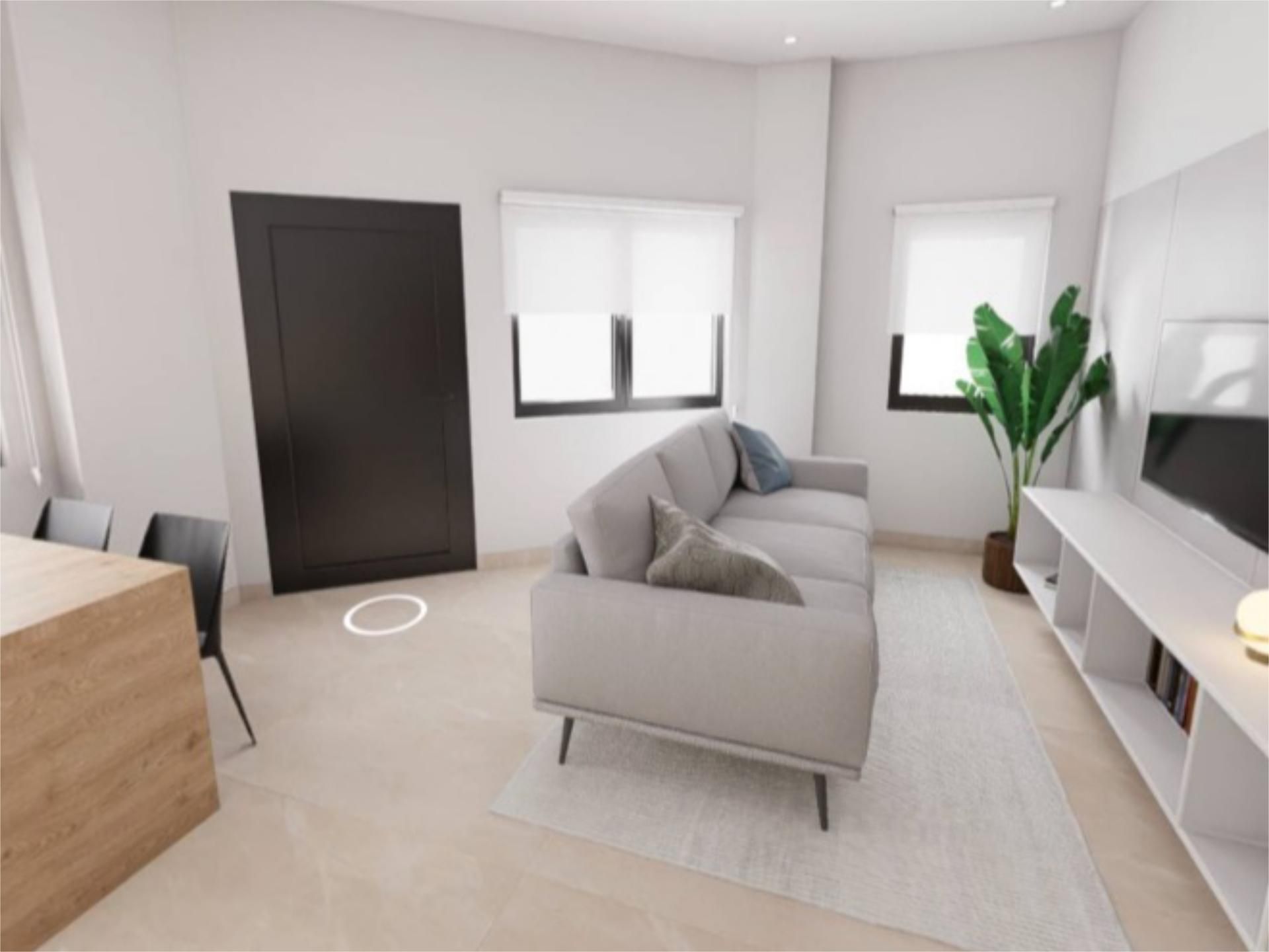 Sala de estar de Planta baja en venta en Aspe con Aire acondicionado