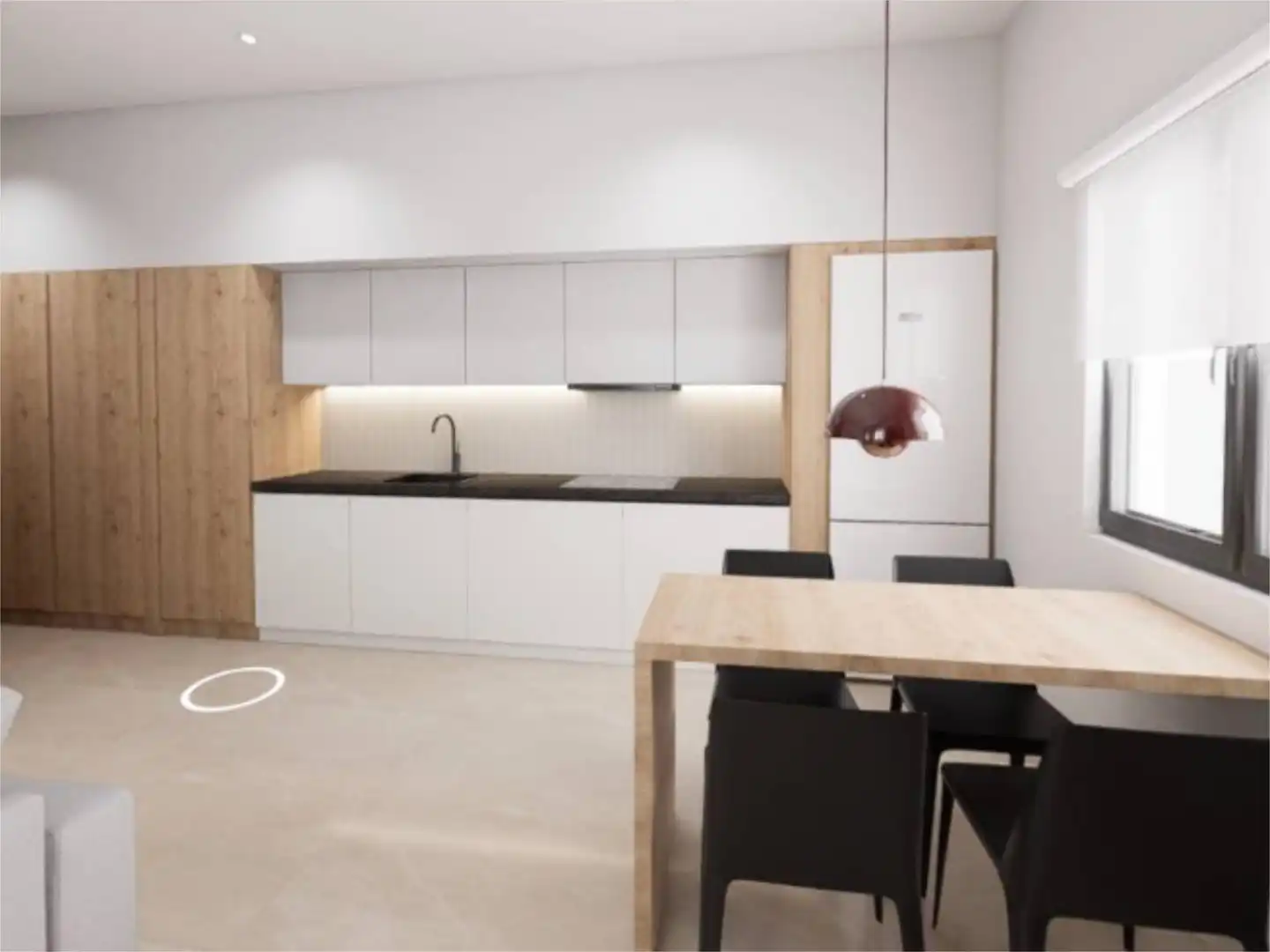 Ground floor for sale in Calle Gabriel Miró, 31, Las Fuentes - Los Cipreses Kitchen of Ground floor for sale in Aspe with Air Conditioner