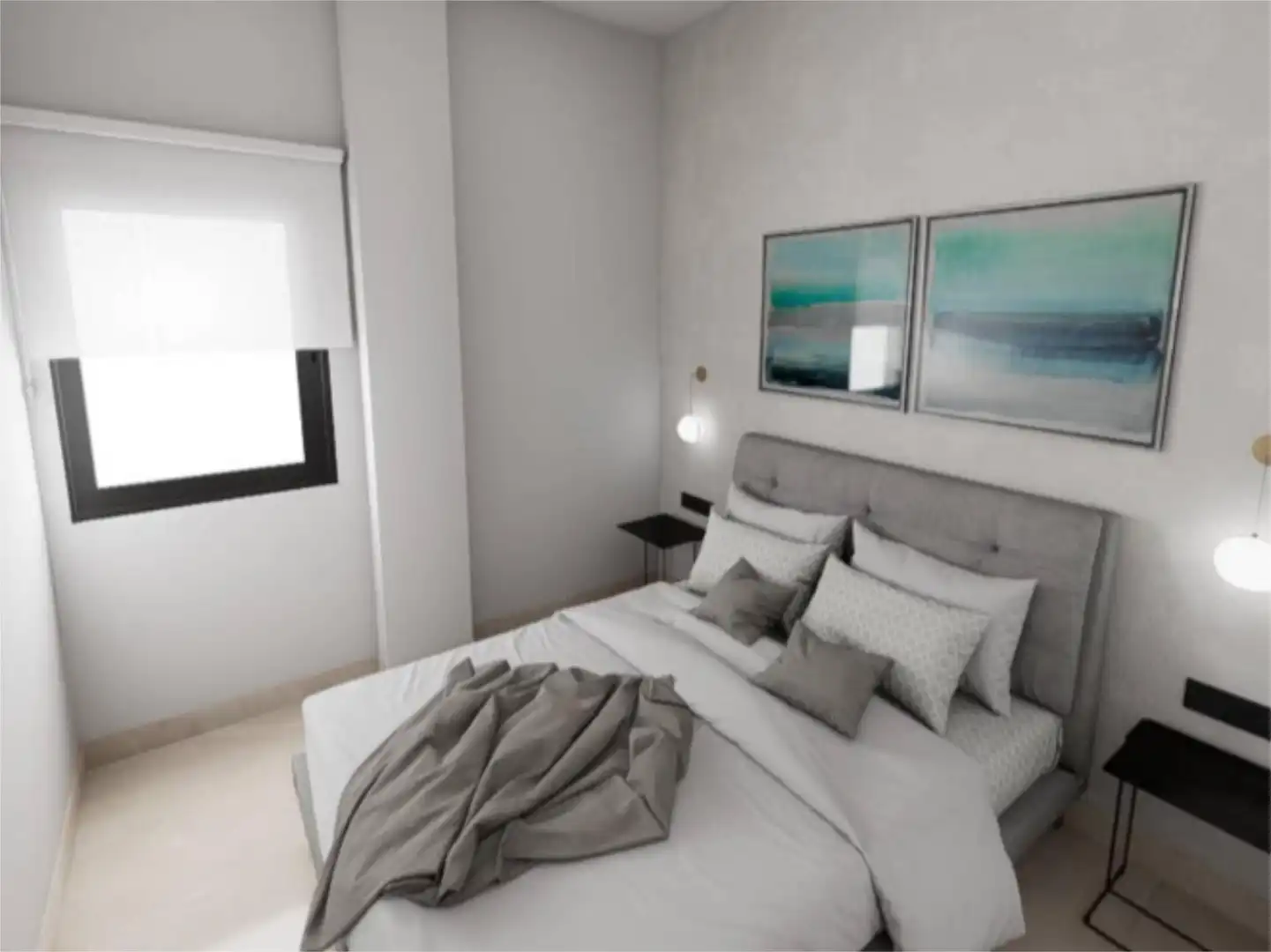 Ground floor for sale in Calle Gabriel Miró, 31, Las Fuentes - Los Cipreses Bedroom of Ground floor for sale in Aspe with Air Conditioner