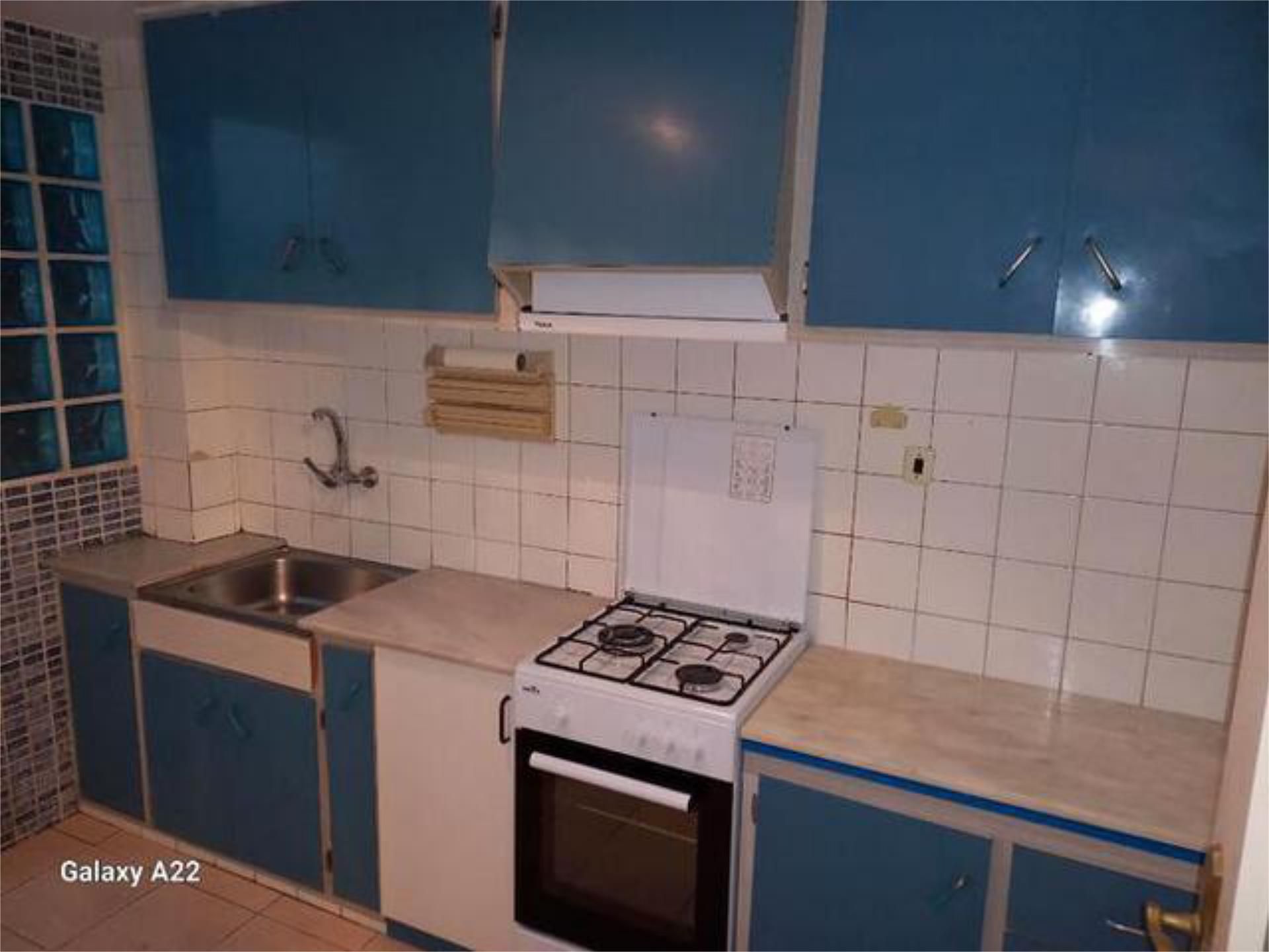 Cocina de Piso de alquiler en Gandia con Terraza