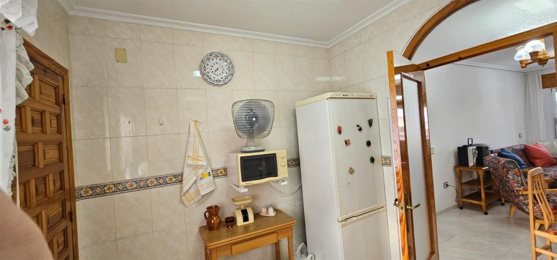 Cuina de Pis de lloguer en Pilar de la Horadada amb Aire condicionat, Calefacció i Parquet