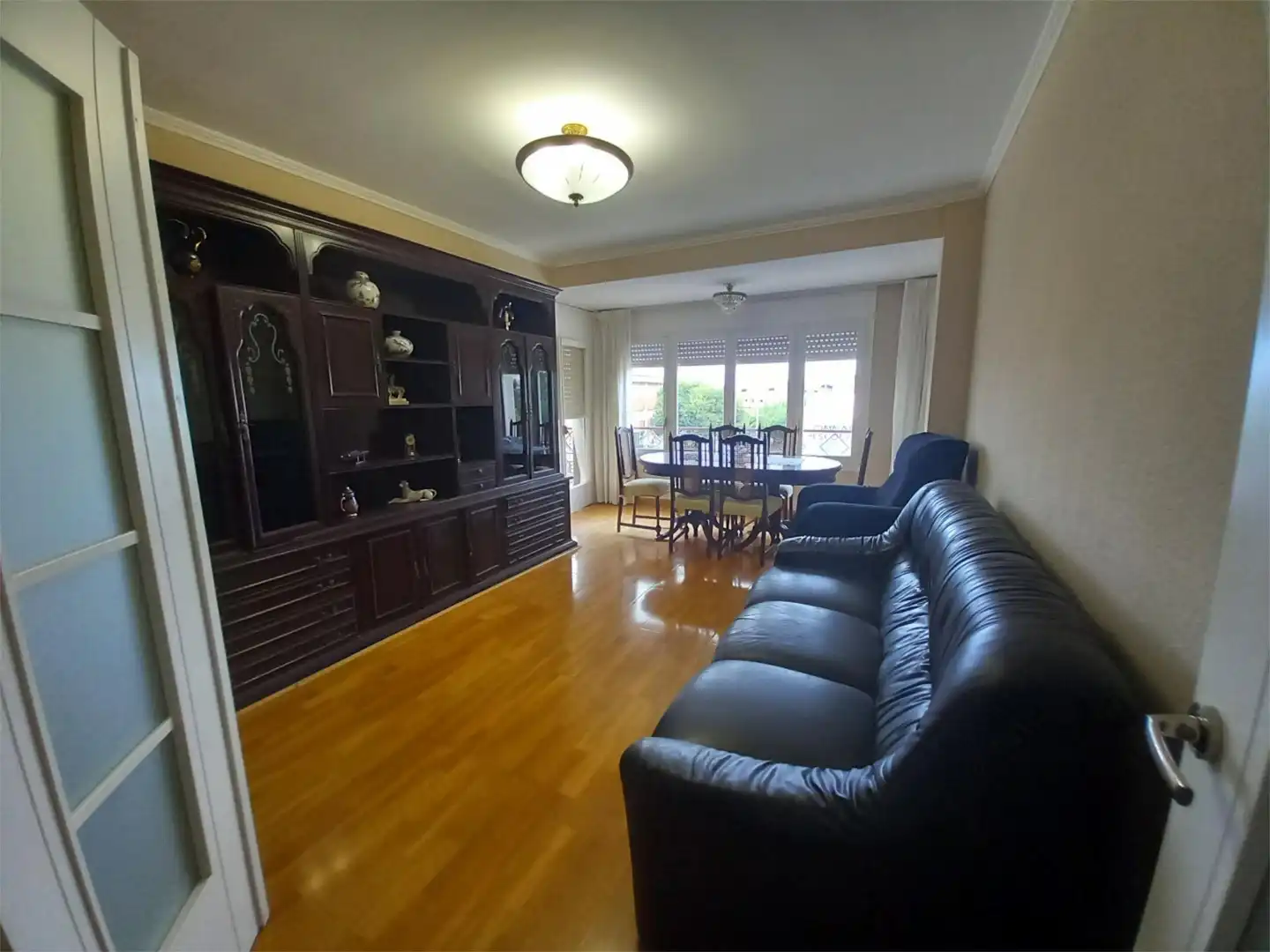 Sala de estar de Piso en venta en Riudoms con Aire acondicionado, Parquet y Terraza