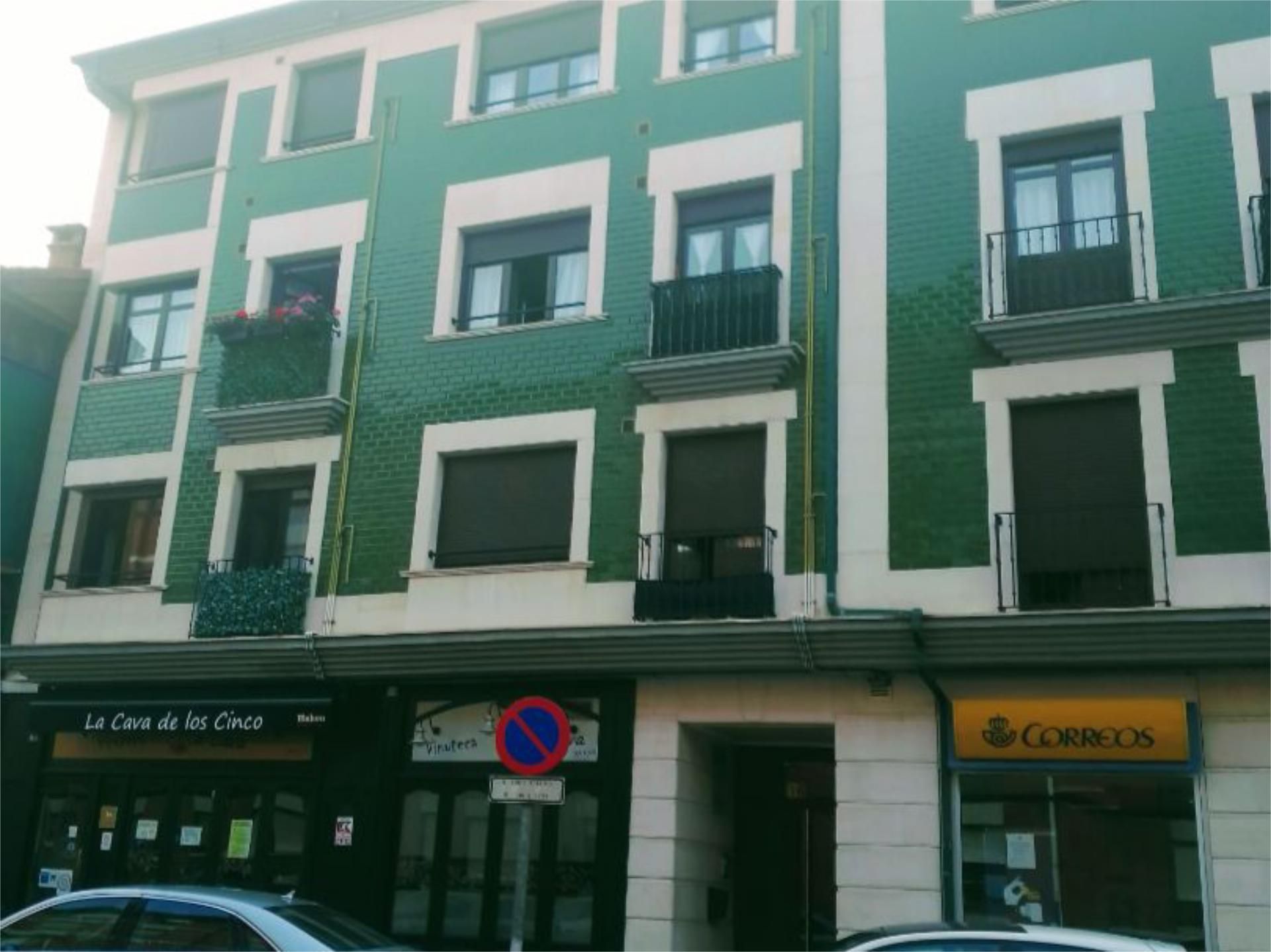 Exterior view of Flat for sale in Lena  with Balcony