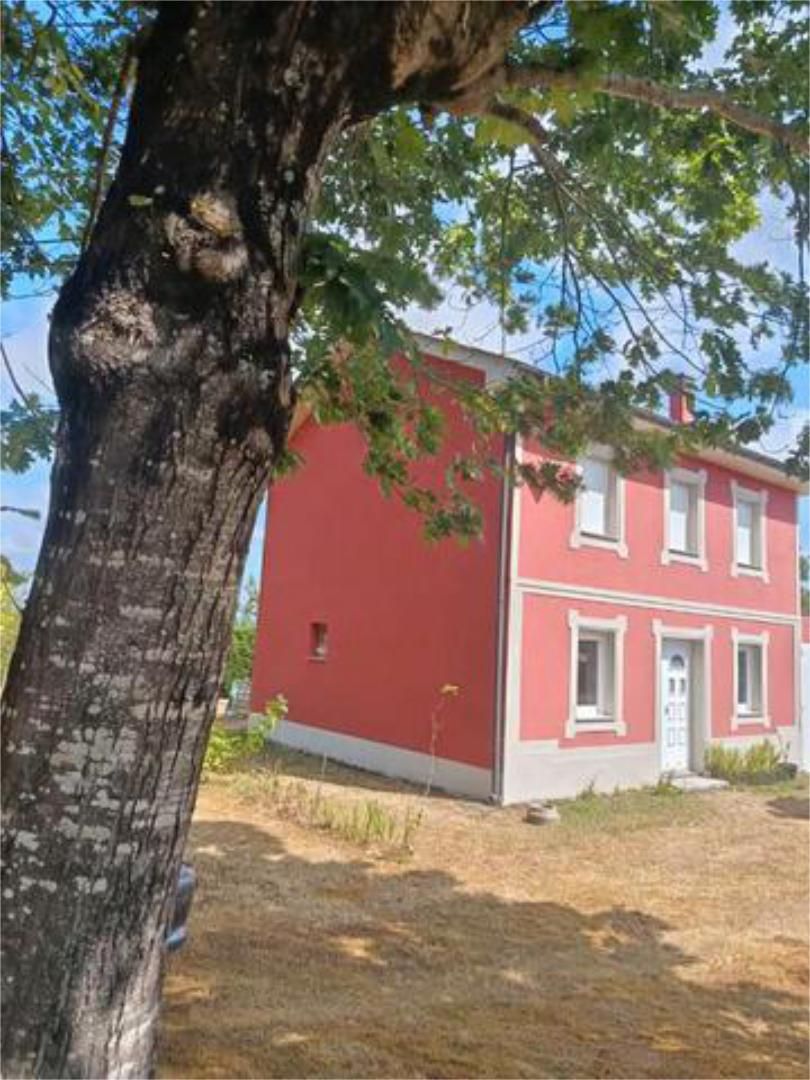 Vista exterior de Casa o xalet en venda en Cospeito amb Jardí privat i Terrassa