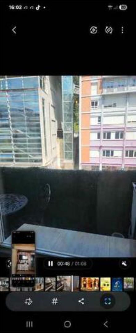 Terraza de Piso de alquiler en Arrasate / Mondragón