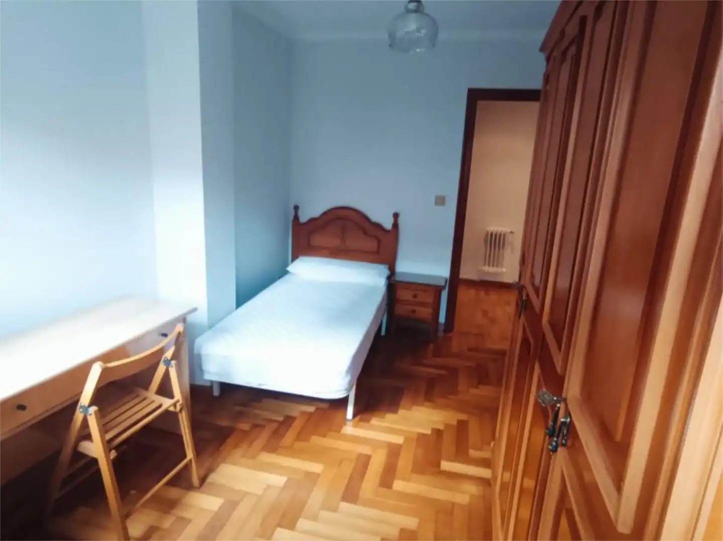 Flat for rent in Ronda das Fontiñas, 23, San Roque - As Fontiñas Bedroom of Flat for rent in Lugo with Heating, Parquet flooring and Furnished