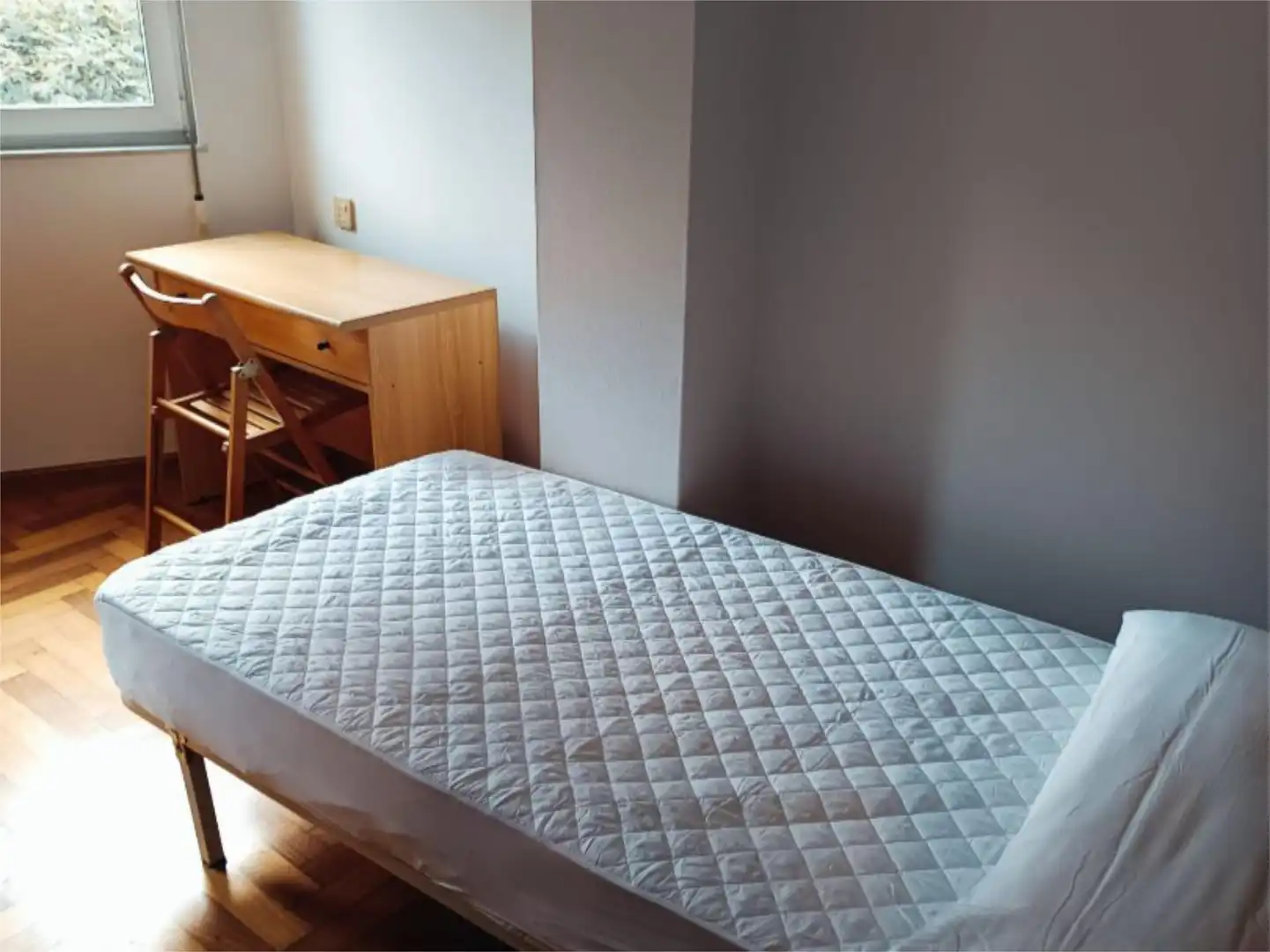 Flat for rent in Ronda das Fontiñas, 23, San Roque - As Fontiñas Bedroom of Flat for rent in Lugo with Heating, Parquet flooring and Furnished