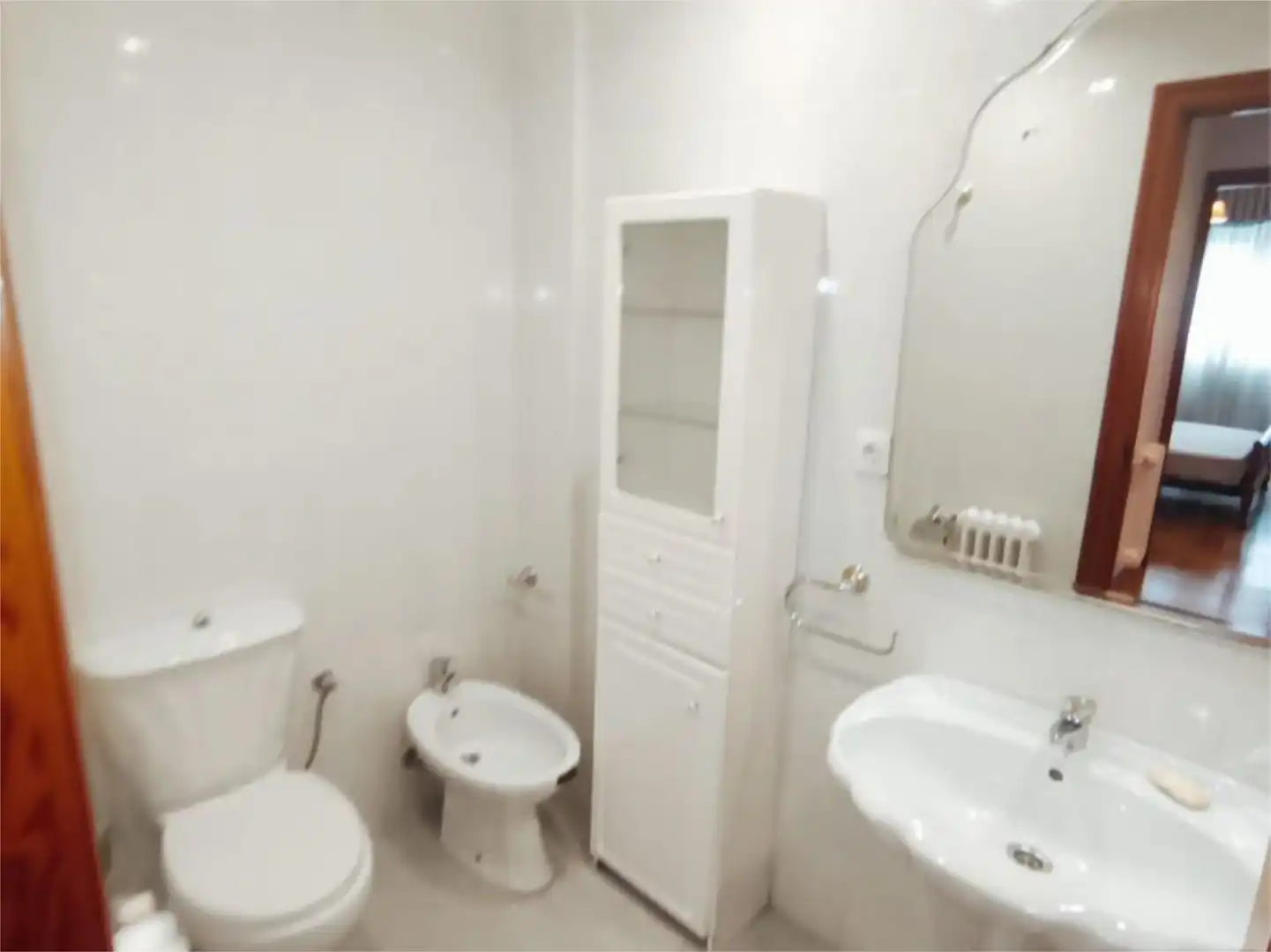 Flat for rent in Ronda das Fontiñas, 23, San Roque - As Fontiñas Bathroom of Flat for rent in Lugo with Heating, Parquet flooring and Furnished