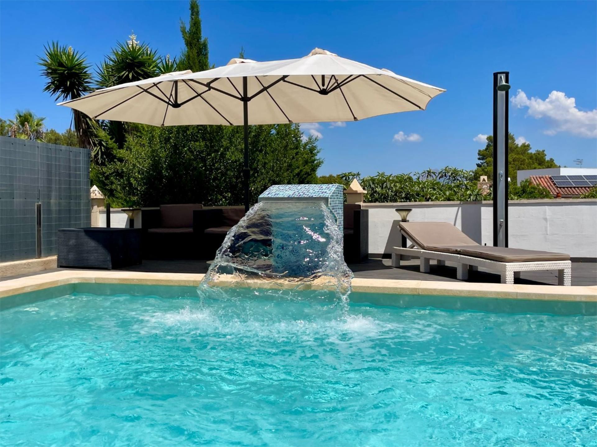 Piscina de Casa o xalet en venda en Calvià amb Aire condicionat, Terrassa i Piscina