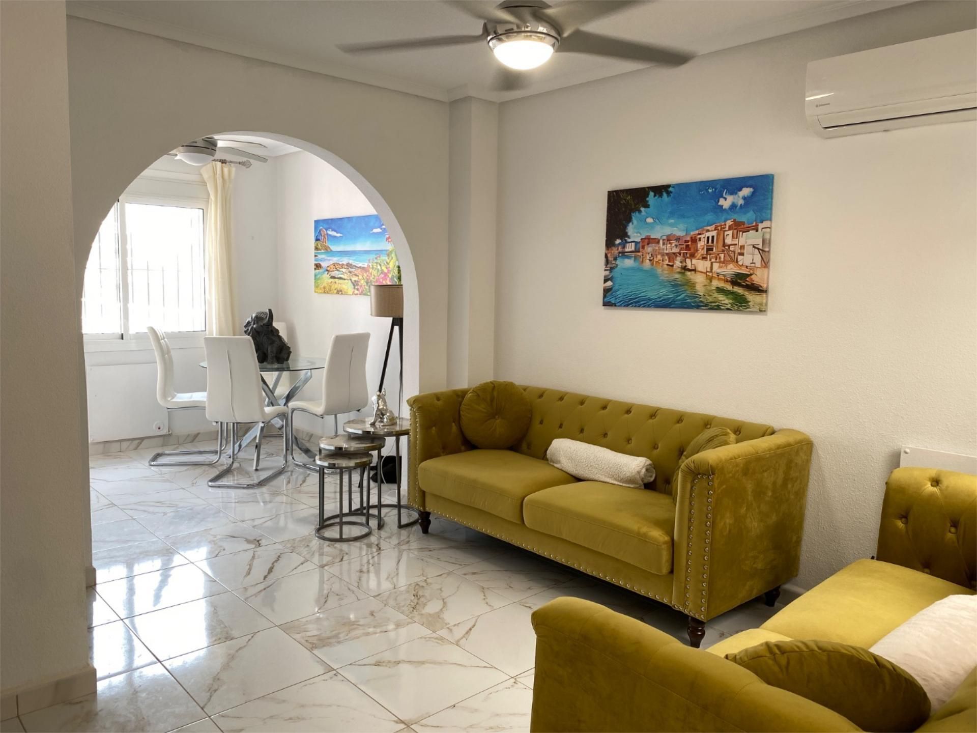 Sala d'estar de Pis en venda en  Murcia Capital amb Aire condicionat, Calefacció i Jardí privat