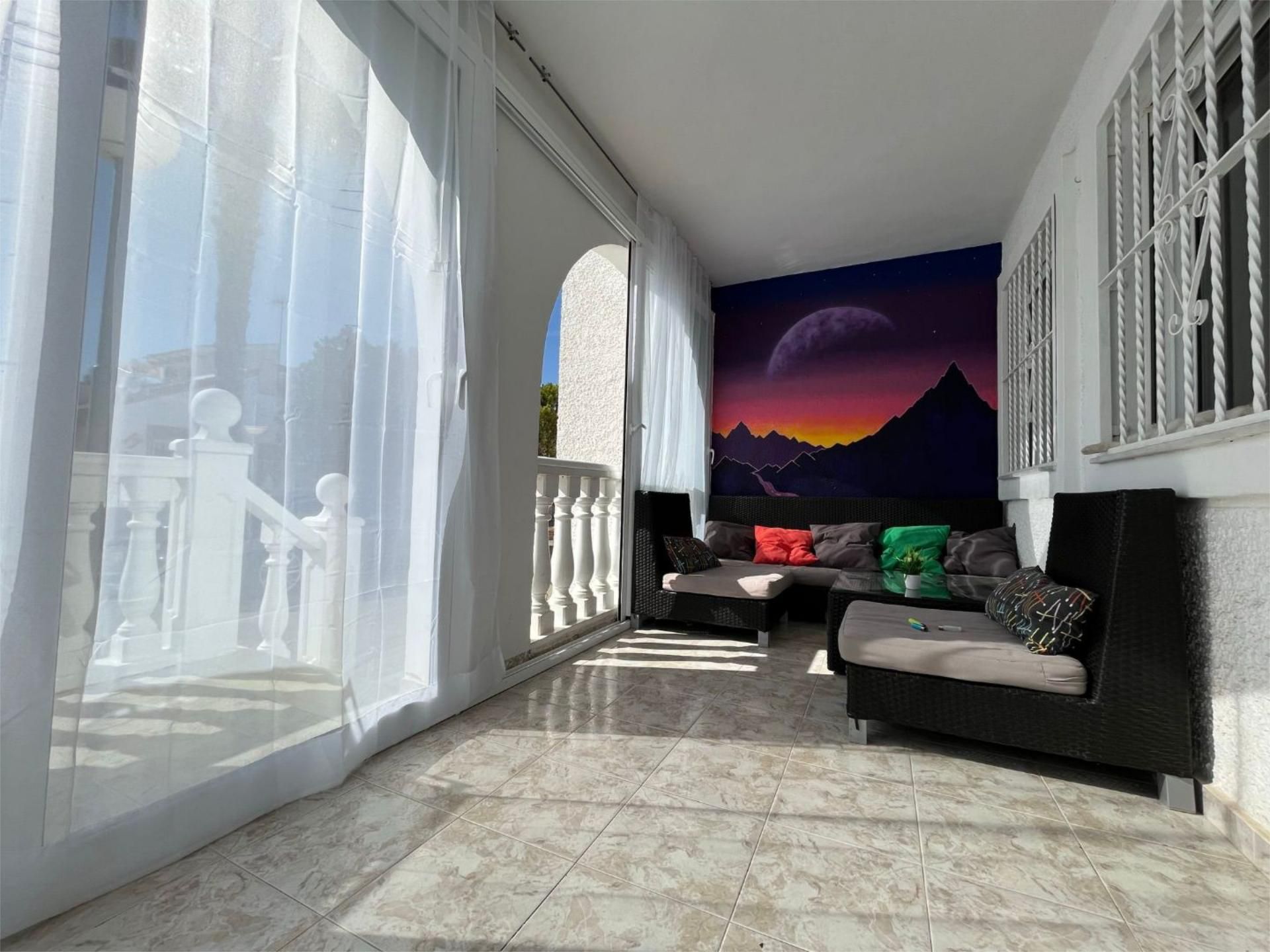 Living room of Flat for sale in Guardamar del Segura  with Air Conditioner, Terrace and Swimming Pool