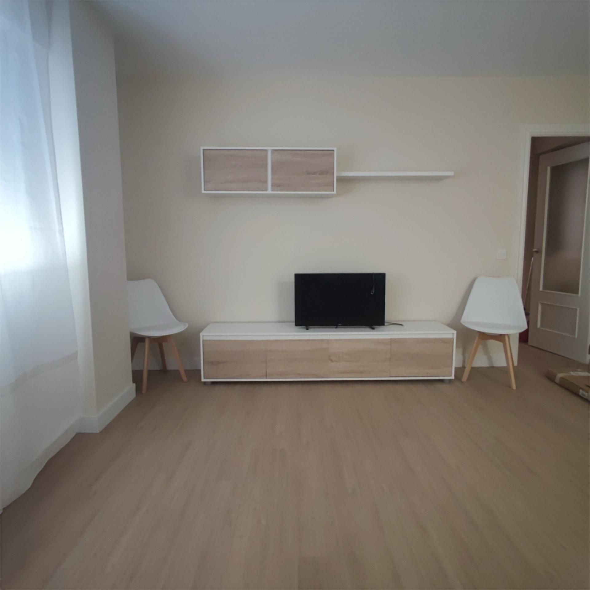 Living room of Apartment to rent in Zamora Capital   with Heating, Parquet flooring and Furnished