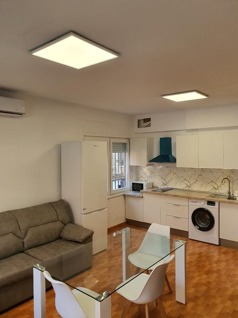 Kitchen of Apartment to rent in Cáceres Capital  with Air Conditioner, Heating and Furnished