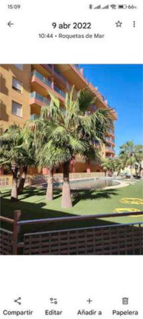 Swimming pool of Flat to rent in Roquetas de Mar  with Heating, Private garden and Terrace