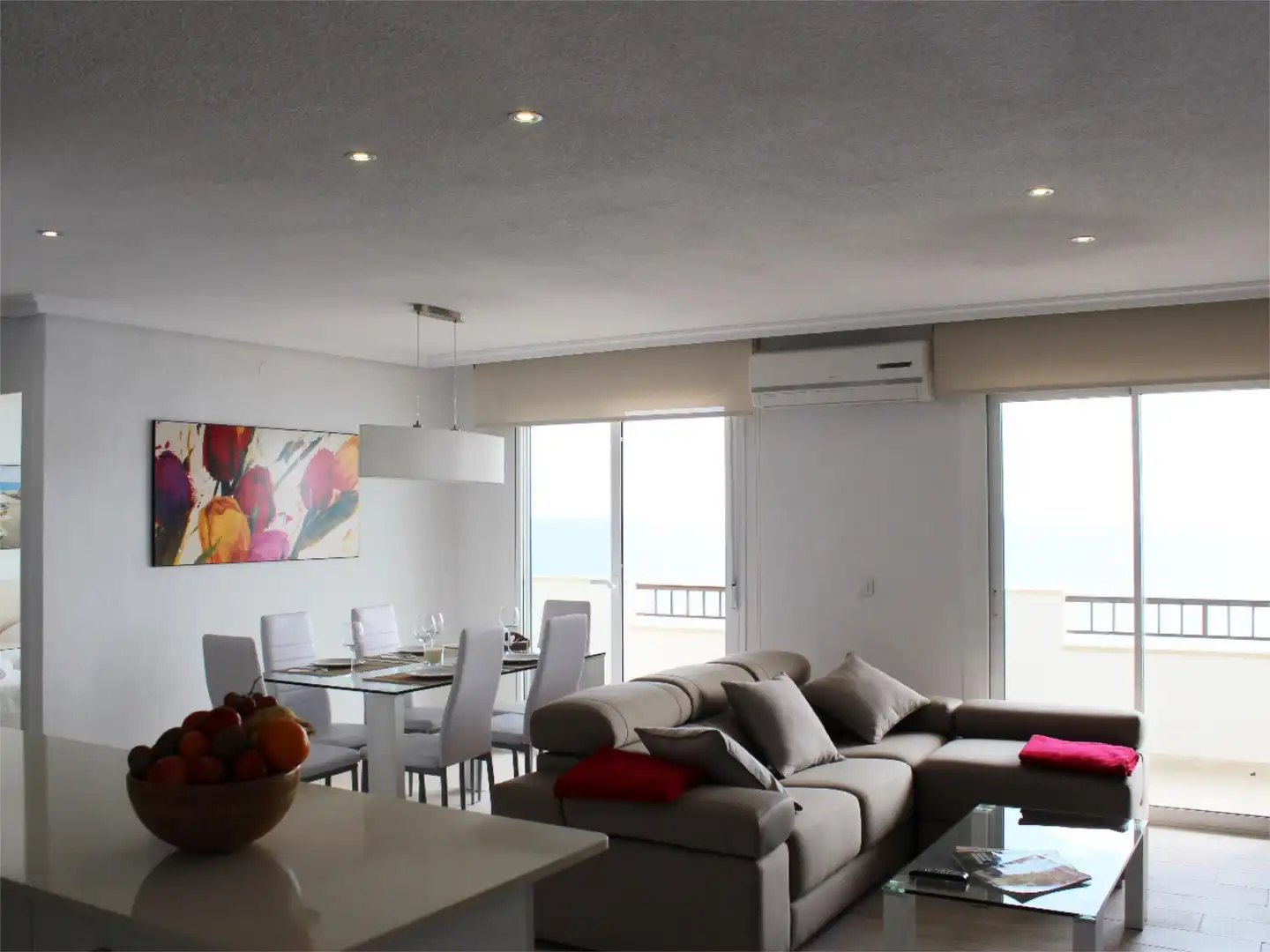 Piso en venta en Urbanización Mil P Comercial, 4, Mil Palmeras Sala de estar de Piso en venta en Pilar de la Horadada con Aire acondicionado, Calefacción y Terraza