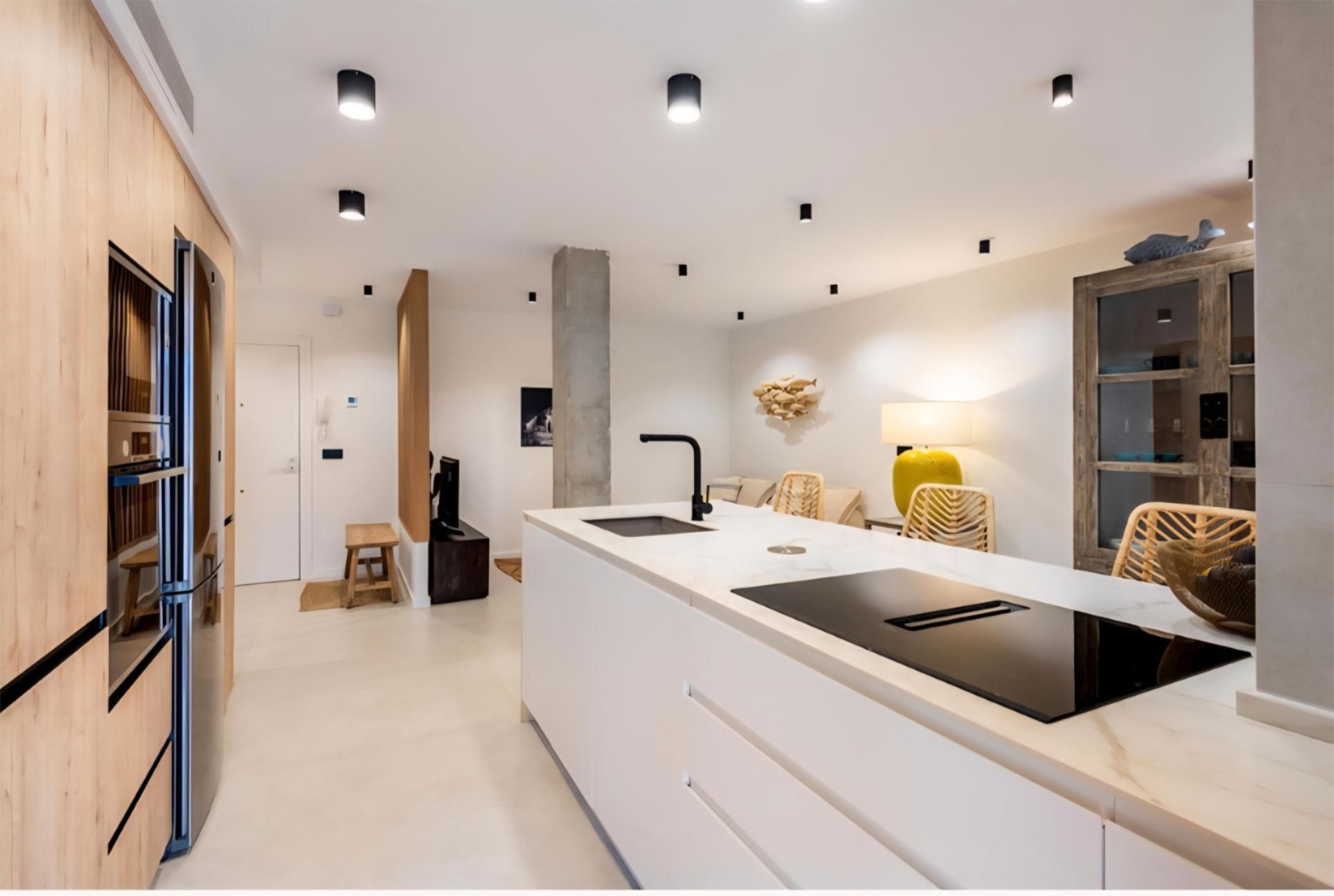 Kitchen of Flat for sale in Benicasim / Benicàssim  with Air Conditioner, Heating and Terrace