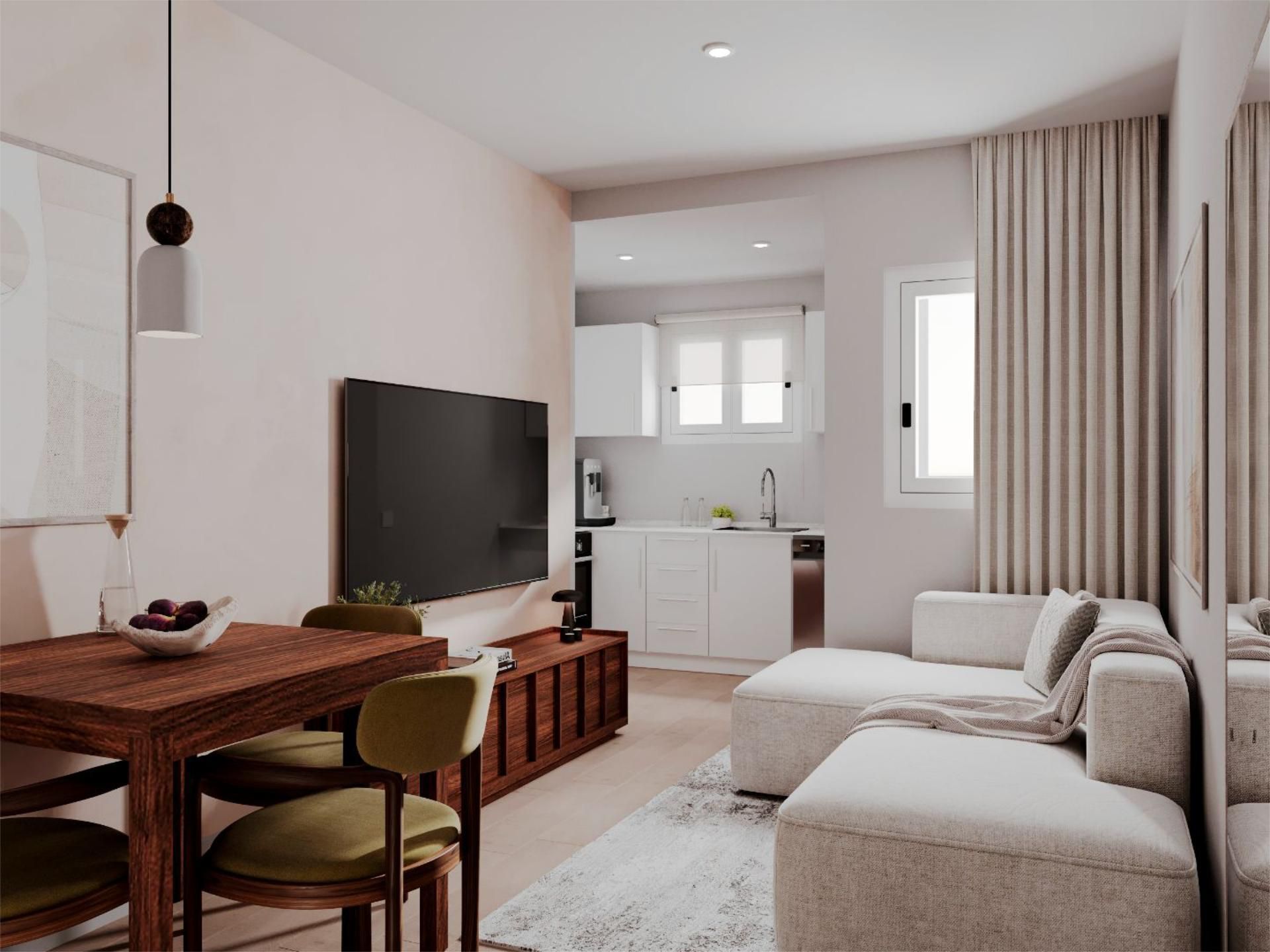 Living room of Flat for sale in L'Hospitalet de Llobregat