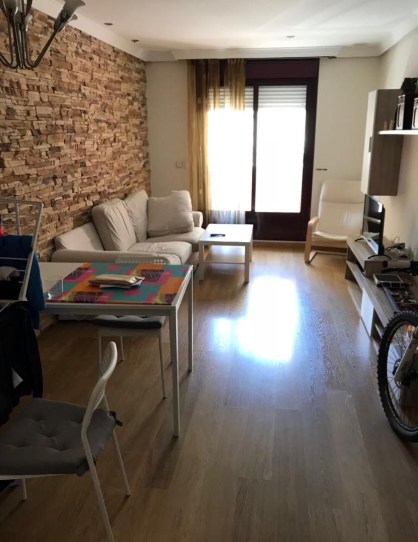 Living room of Flat to rent in  Ceuta Capital  with Parquet flooring, Furnished and Balcony
