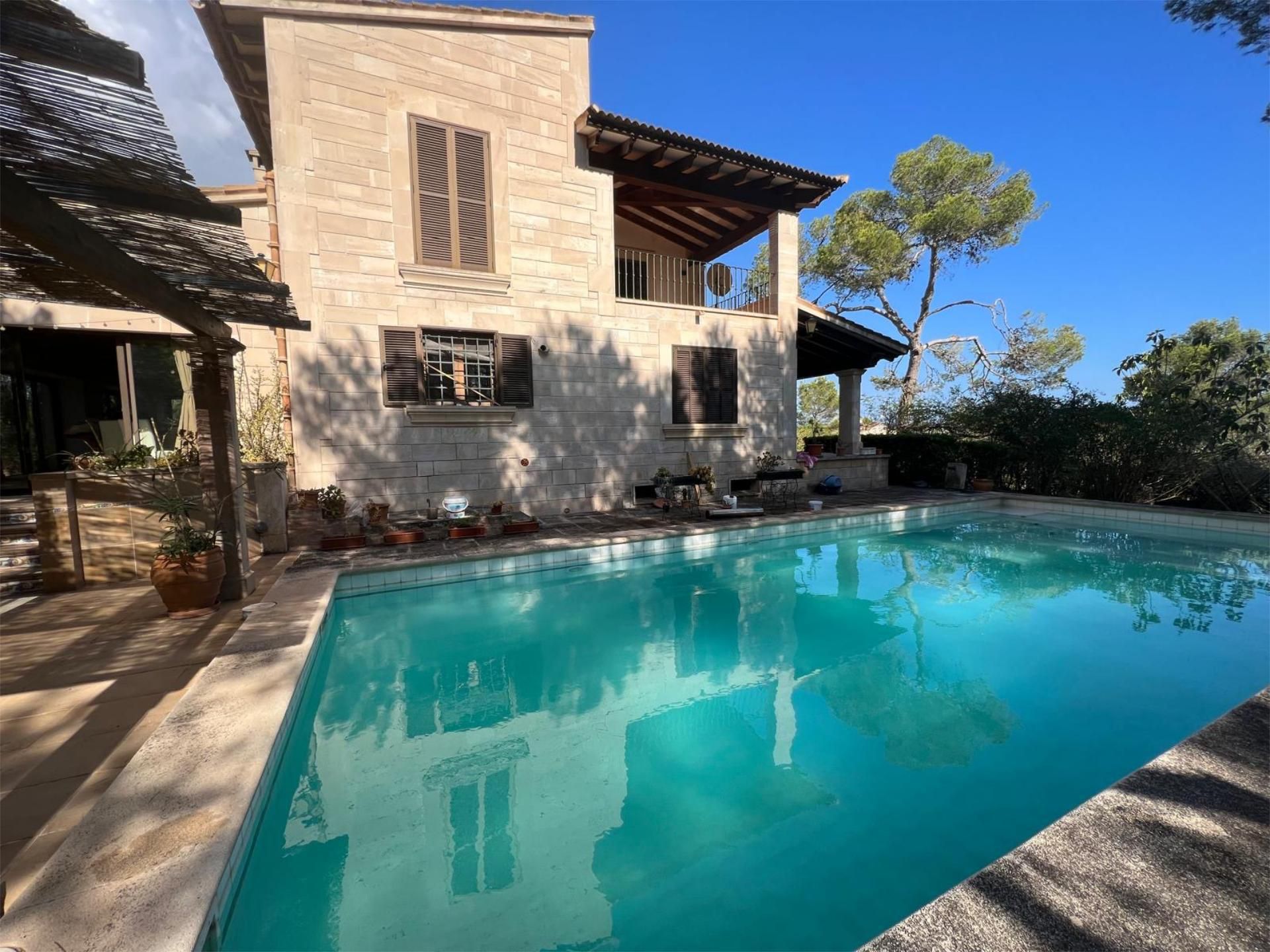 Piscina de Finca rústica de alquiler en Ses Salines con Calefacción, Jardín privado y Parquet