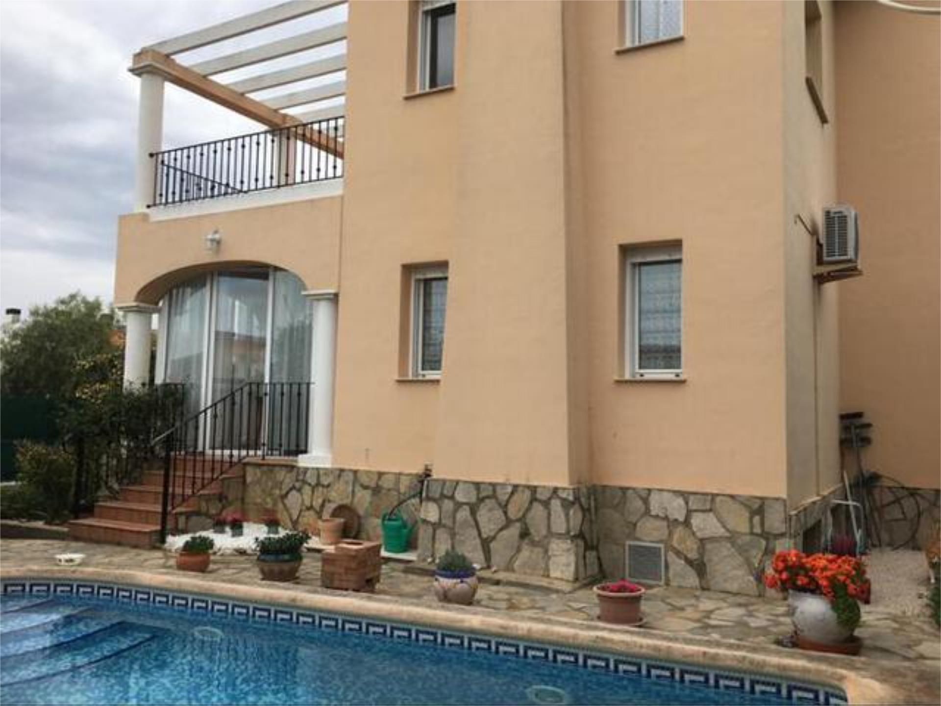 Swimming pool of Single-family semi-detached for sale in Beniarbeig  with Terrace and Swimming Pool
