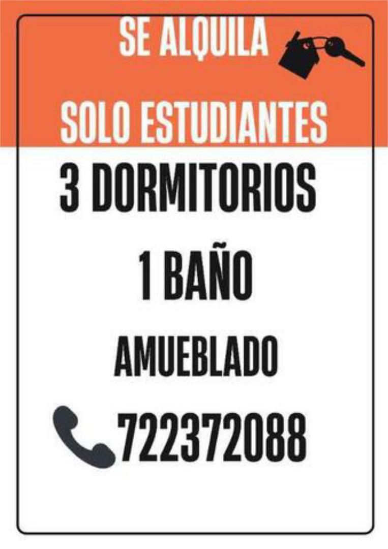 Exterior view of Flat to rent in  Albacete Capital  with Heating and Furnished