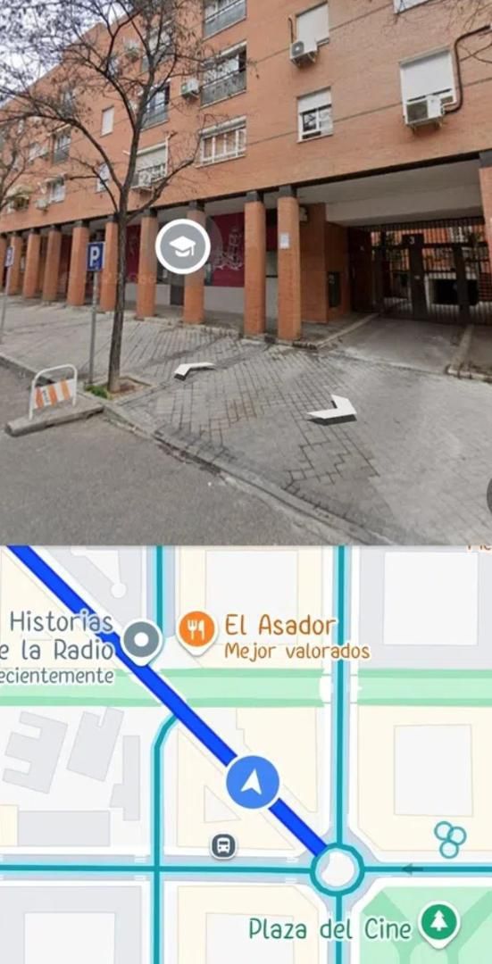 Exterior view of Garage to rent in  Madrid Capital