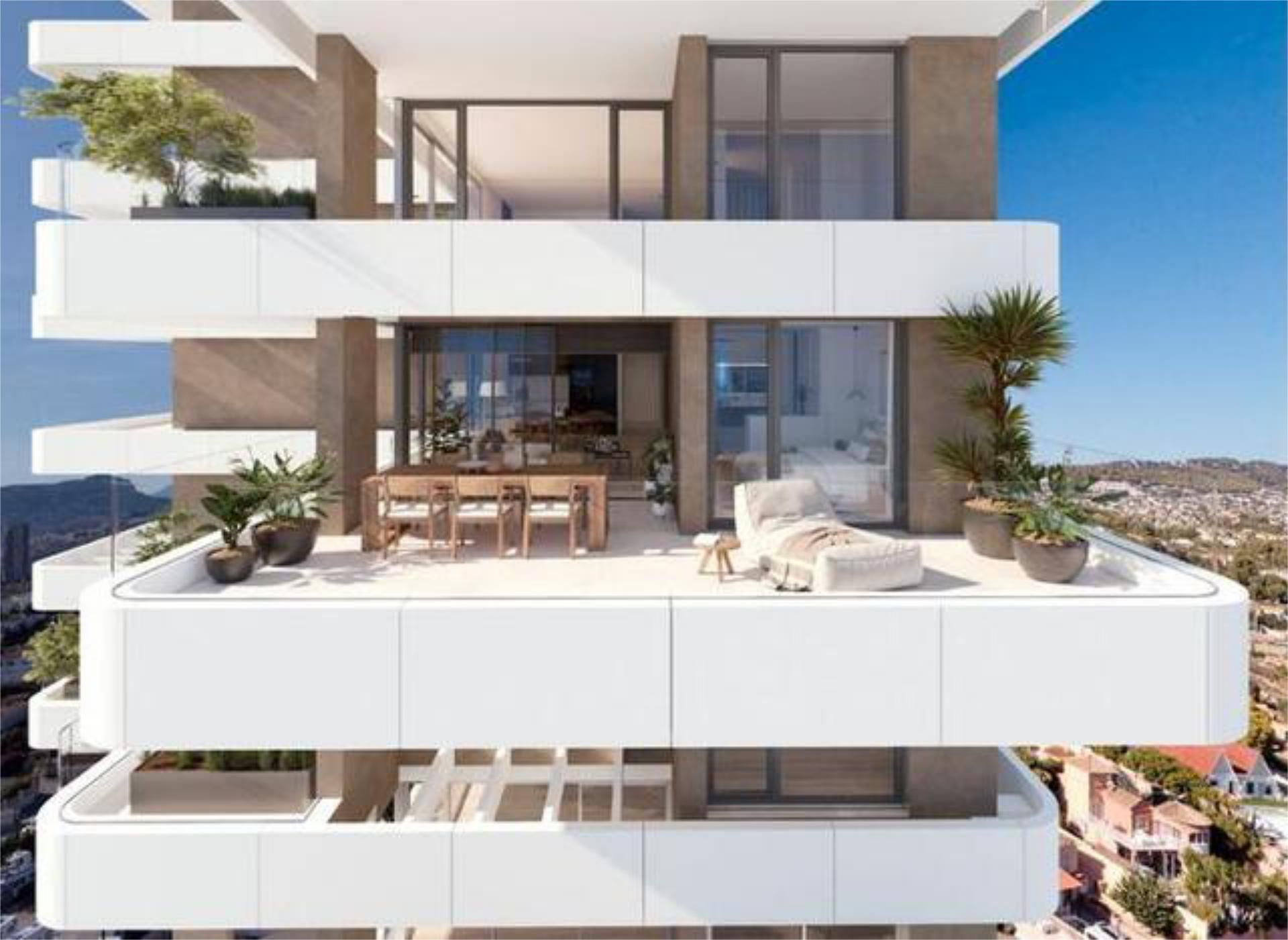 Terrace of Flat for sale in Moraira  with Heating, Private garden and Terrace
